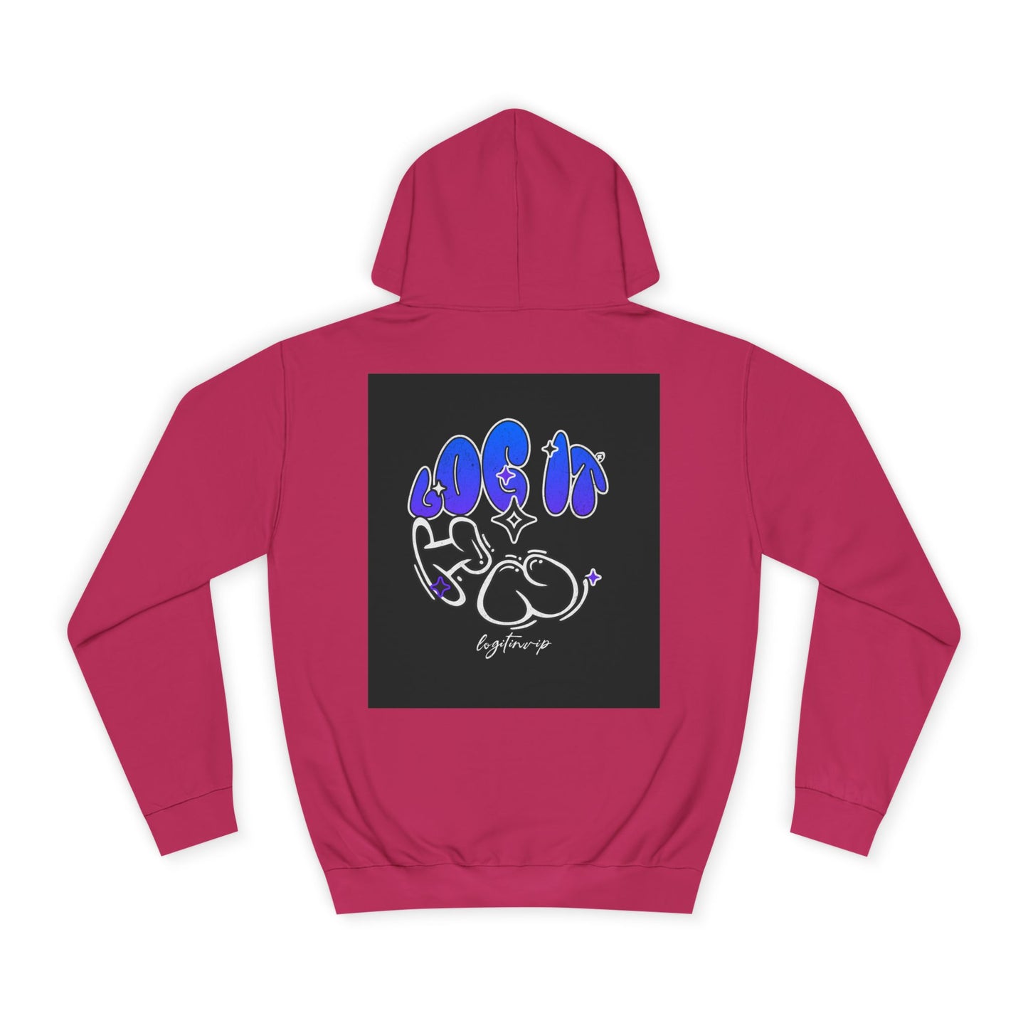 Unisex Log it in Hoodie with Colorful Designs, Cozy Sweatshirt,Trendy Gift for Casual Wear