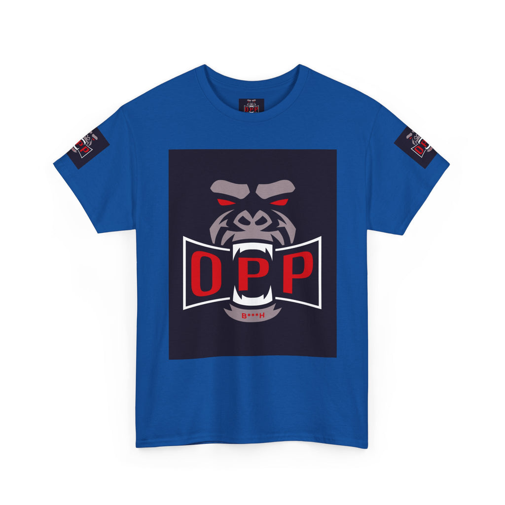 Gorilla OPP Graphic Tee — Bold Red & Black Urban Streetwear Shirt