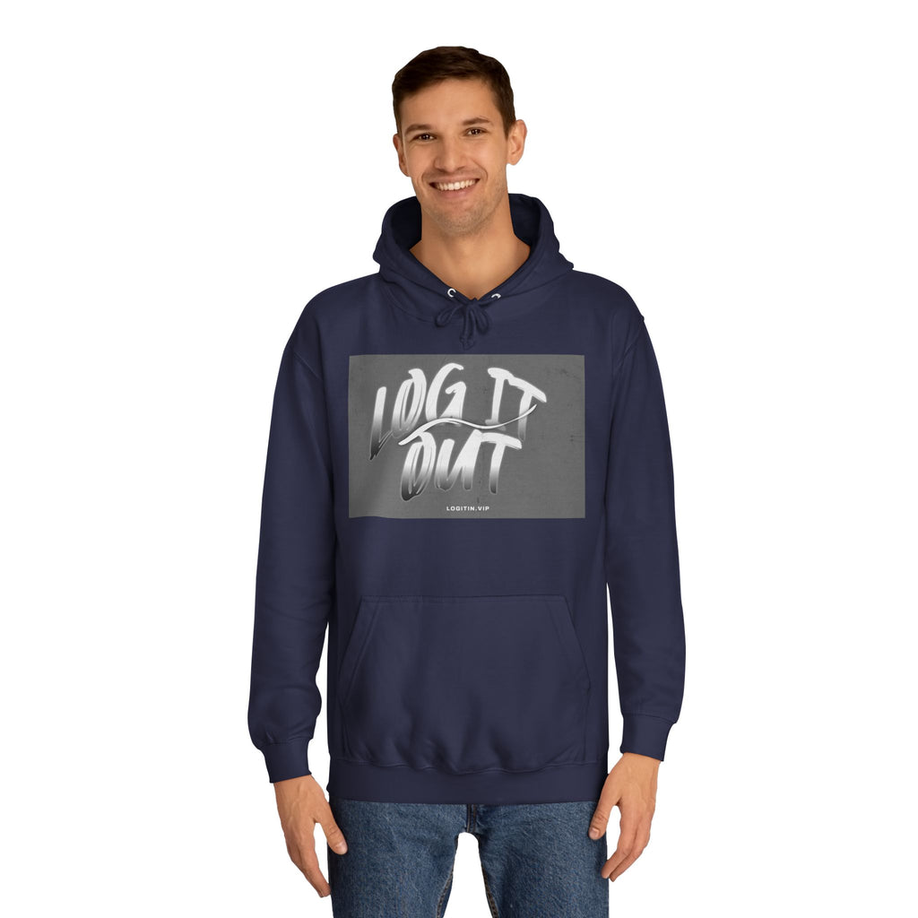 Stylish Unisex log it out Hoodie | Casual Wear, Trendy Design, Perfect Gift, Daily Comfort, College Apparel