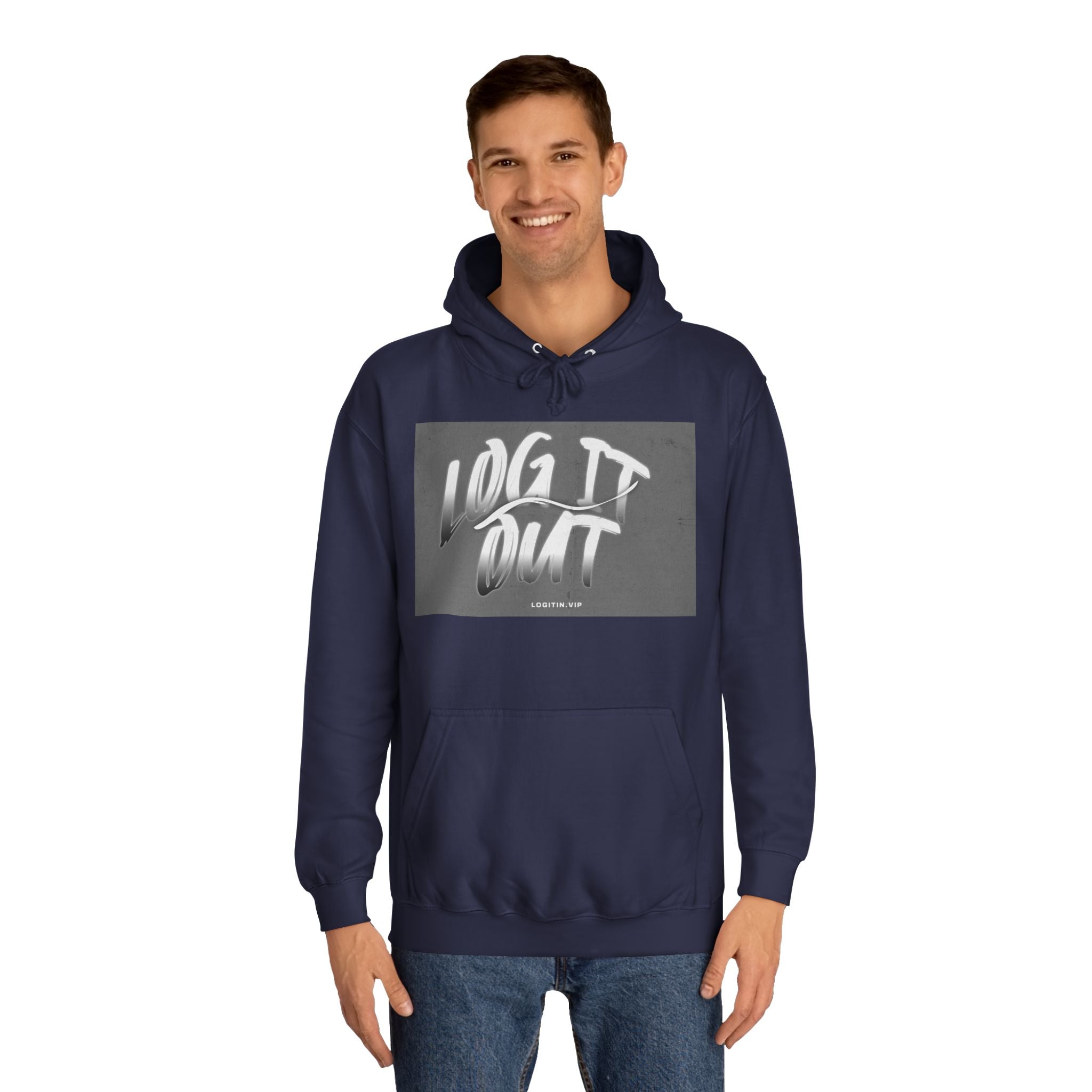 Stylish Unisex log it out Hoodie | Casual Wear, Trendy Design, Perfect Gift, Daily Comfort, College Apparel