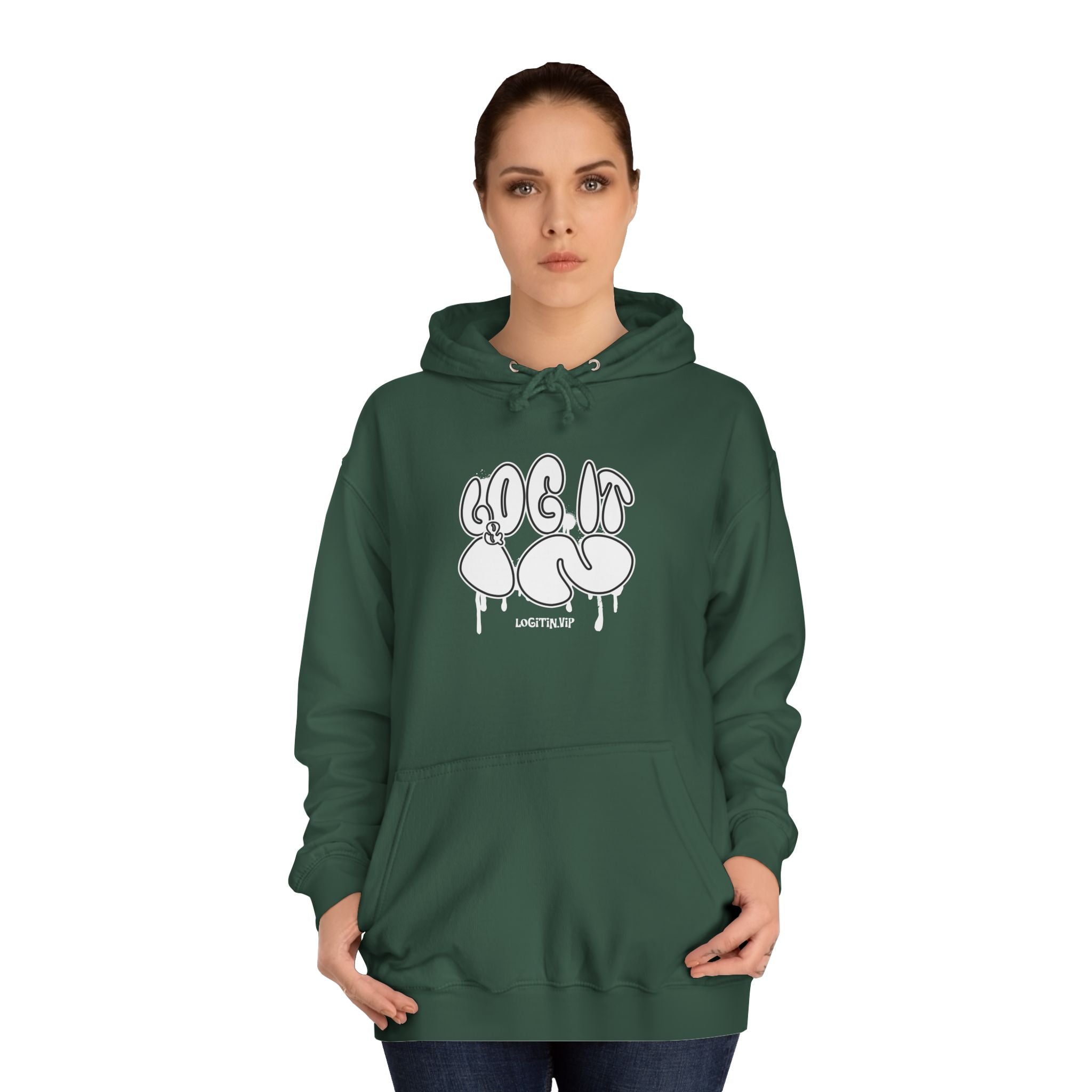 Trendy Hoodie - Log It in Style
