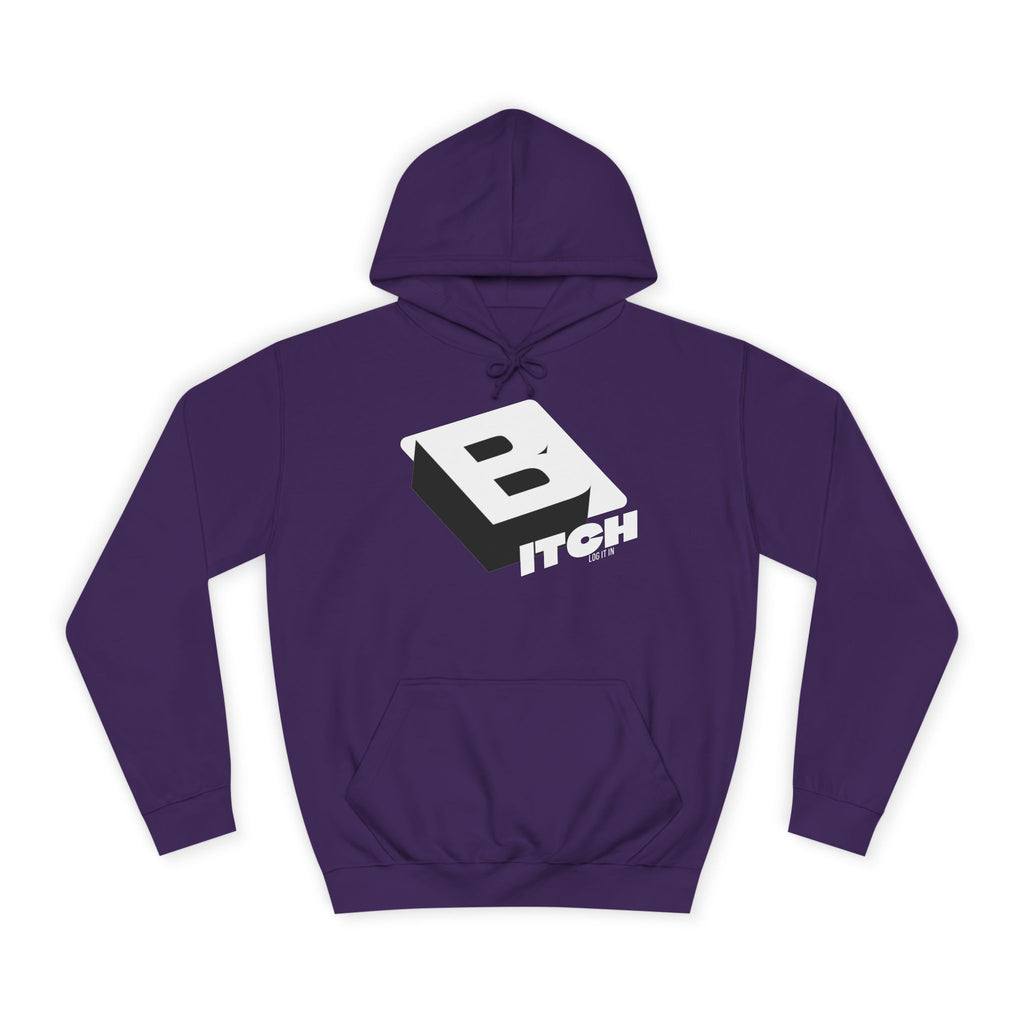 Unisex Hoodie with Bold Logo Design