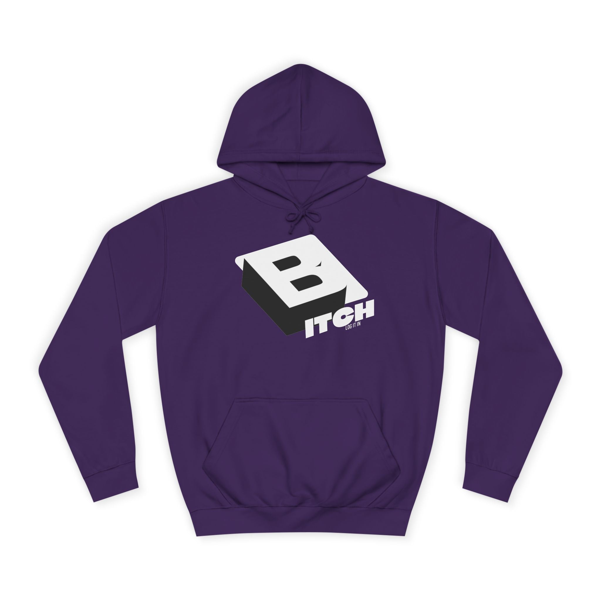 Unisex Hoodie with Bold Logo Design