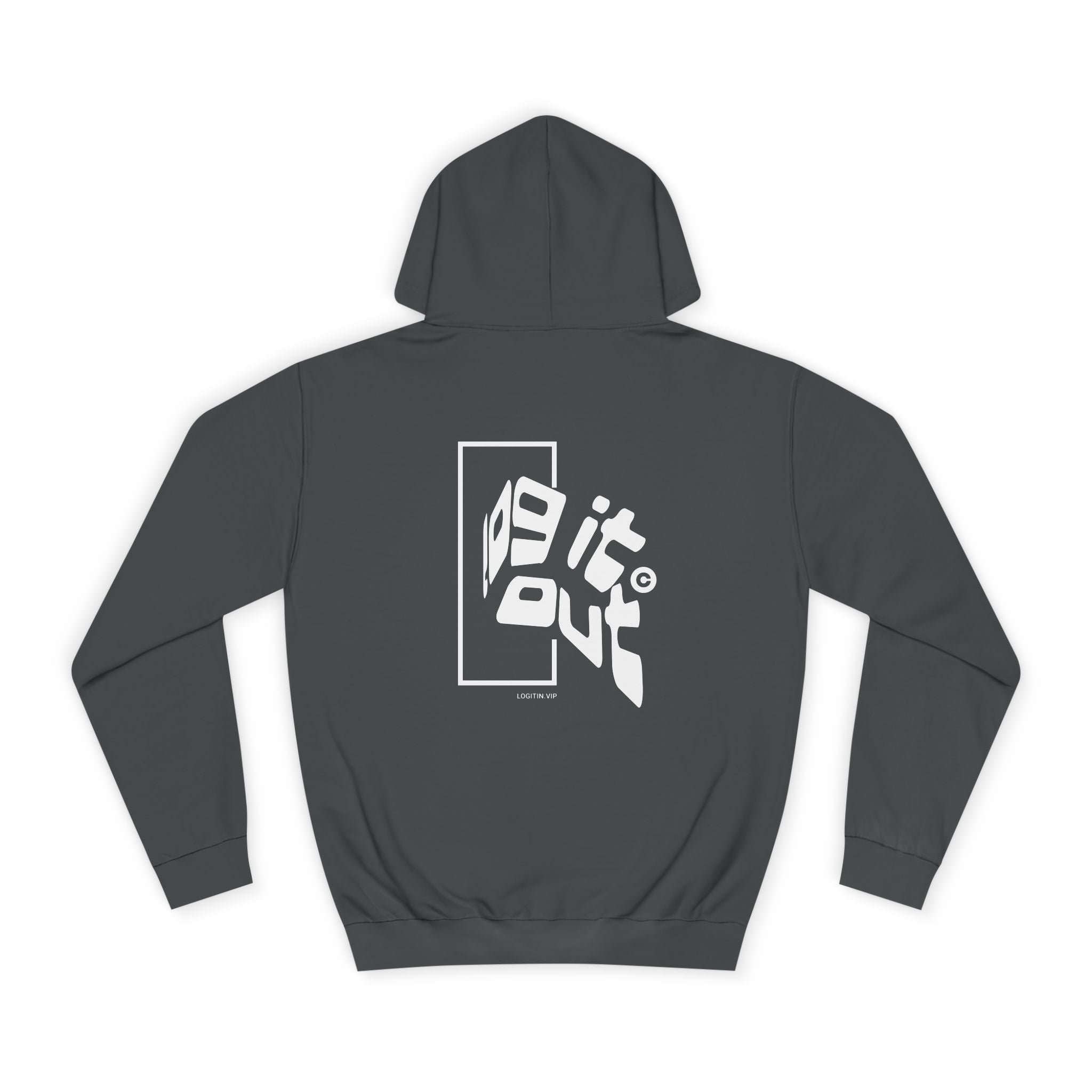 Cozy Unisex Log it out Hoodie, Perfect for Life, Graduation Gifts, Unisex Custom Apparel, Soft Hooded Sweatshirt, Everyday Comfort