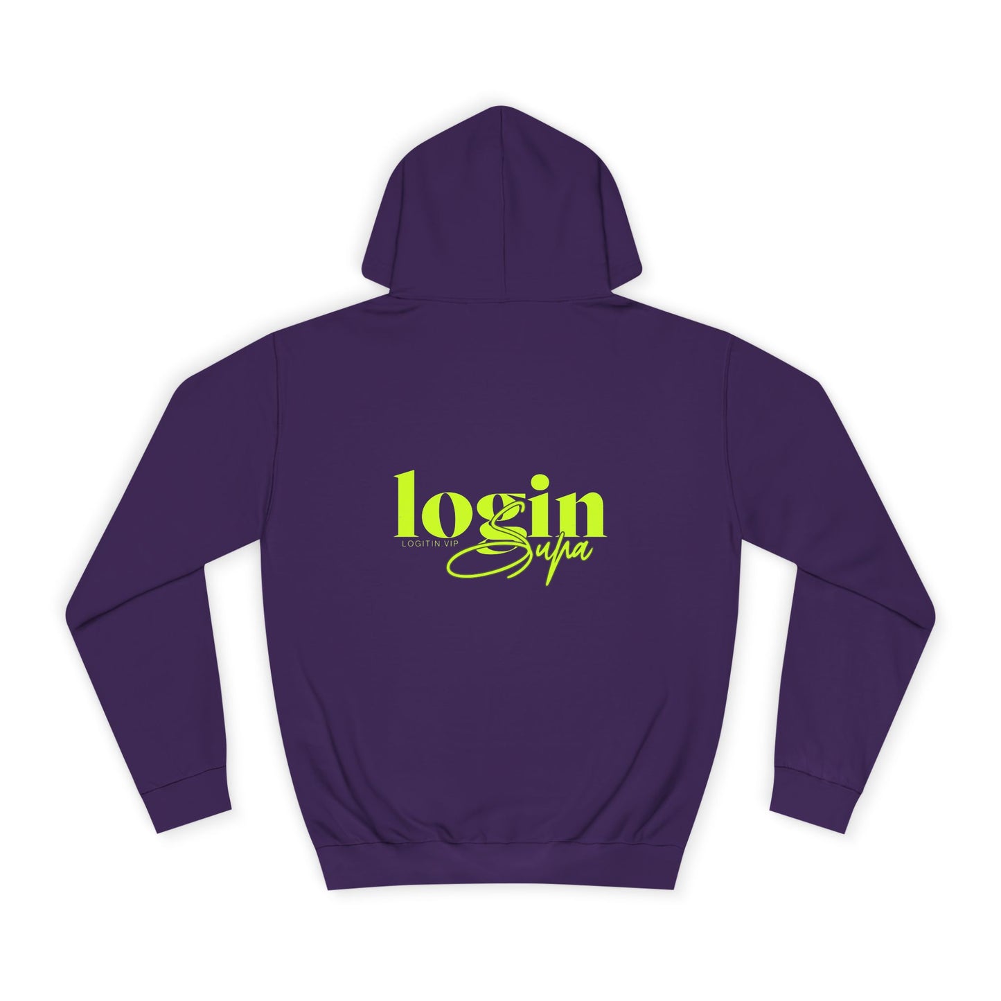Unisex Hoodie with Stylish 'Login' Design - Perfect for Every day Life, Gifts, and Casual Wear, Trendy Fashion