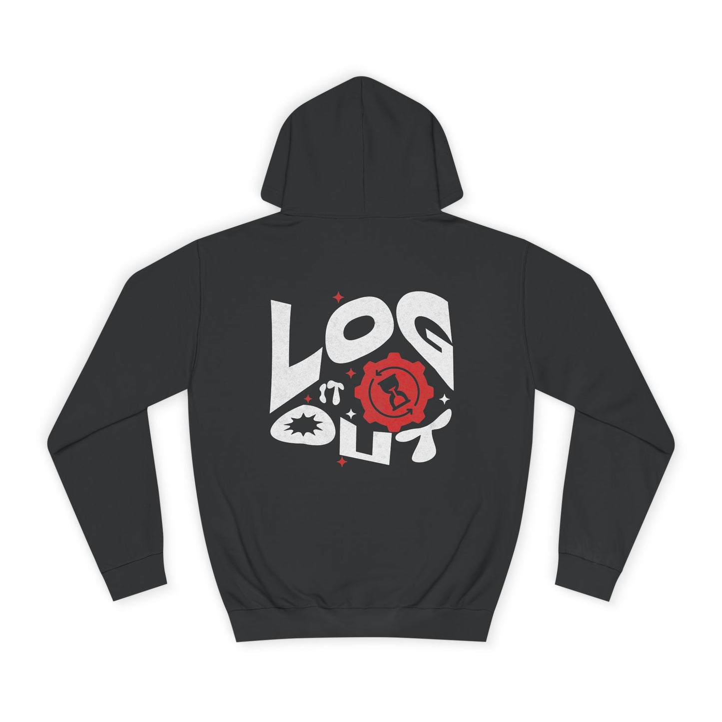 Stylish Unisex Log it out Hoodie with Unique Graphic Design, Perfect for Life, Gift, Comfortable Casual Wear