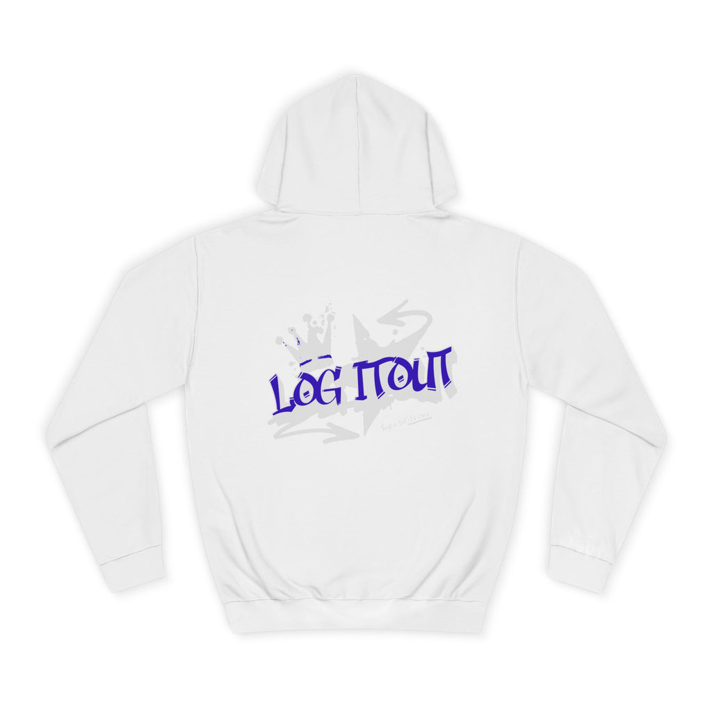 Casual Log it in Hoodie, Unisex Apparel, Trendy Wear, Cozy Street Style, Ideal Gift, Comfortable Fashion