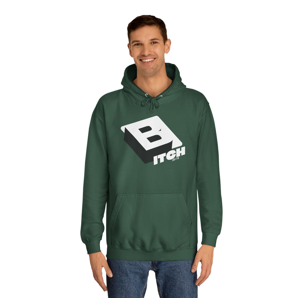 Unisex Hoodie with Bold Logo Design