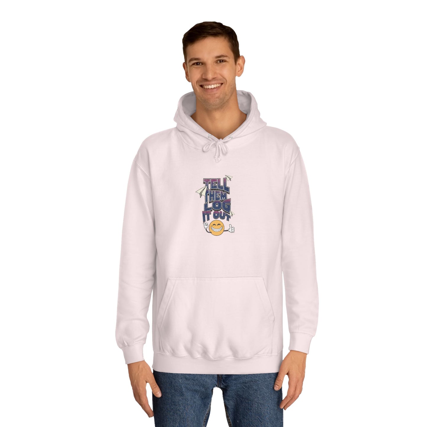 Unisex Hoodie with Fun Graphic, Casual Wear, Relaxed Vibe, Everyday Comfort