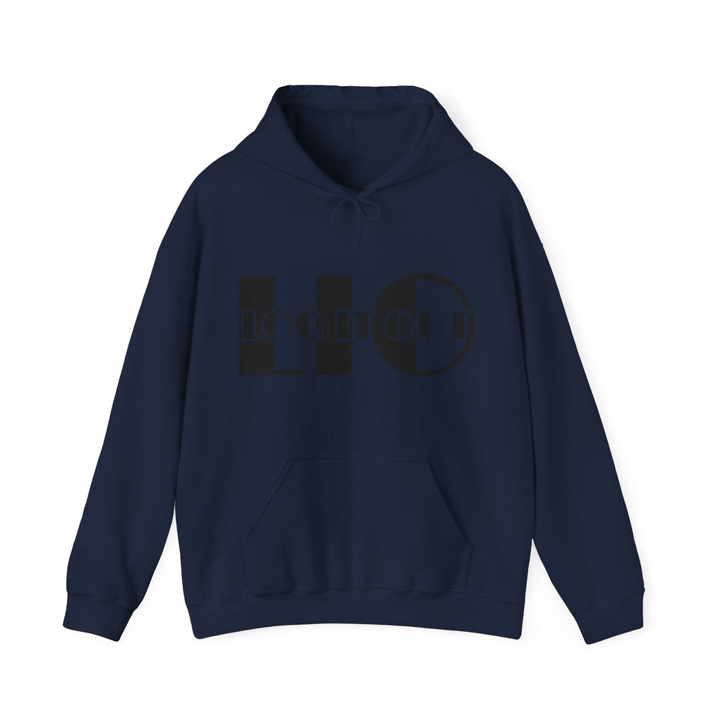 Log it out Unisex Heavy Blend™ Hooded Sweatshirt