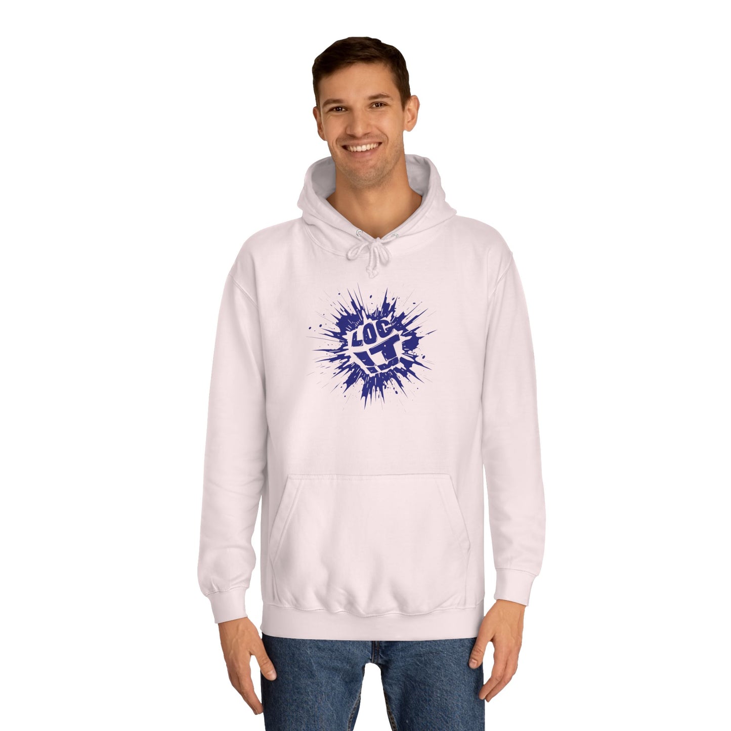 Unisex 'Log it in' Hoodie - Trendy Vibe, Perfect for Everyday wear, Casual Style, Great for Gifting, Ideal for Life
