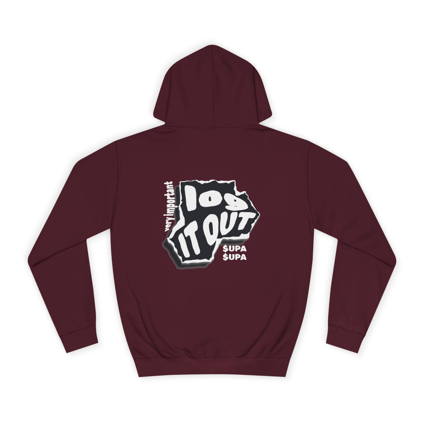 Unisex Hoodie - Log It Out, Cozy Sweatshirt, Trendy Apparel, Gift, Casual Wear, Hoodie for Everyday Comfort