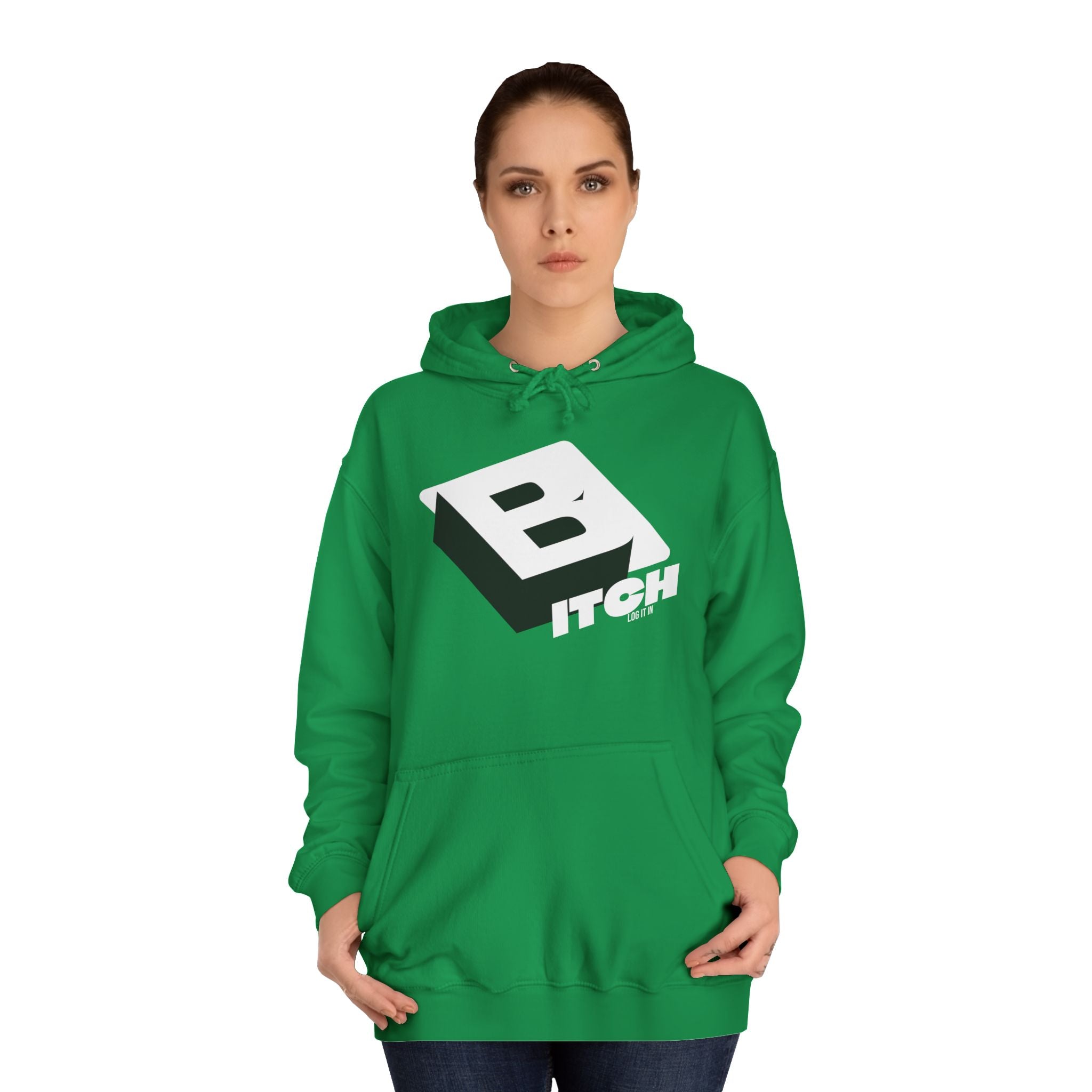 Unisex Hoodie with Bold Logo Design