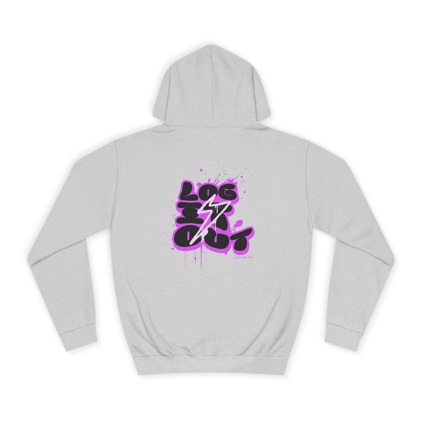 Unisex Hoodie - Log It Out Trendy Street Wear