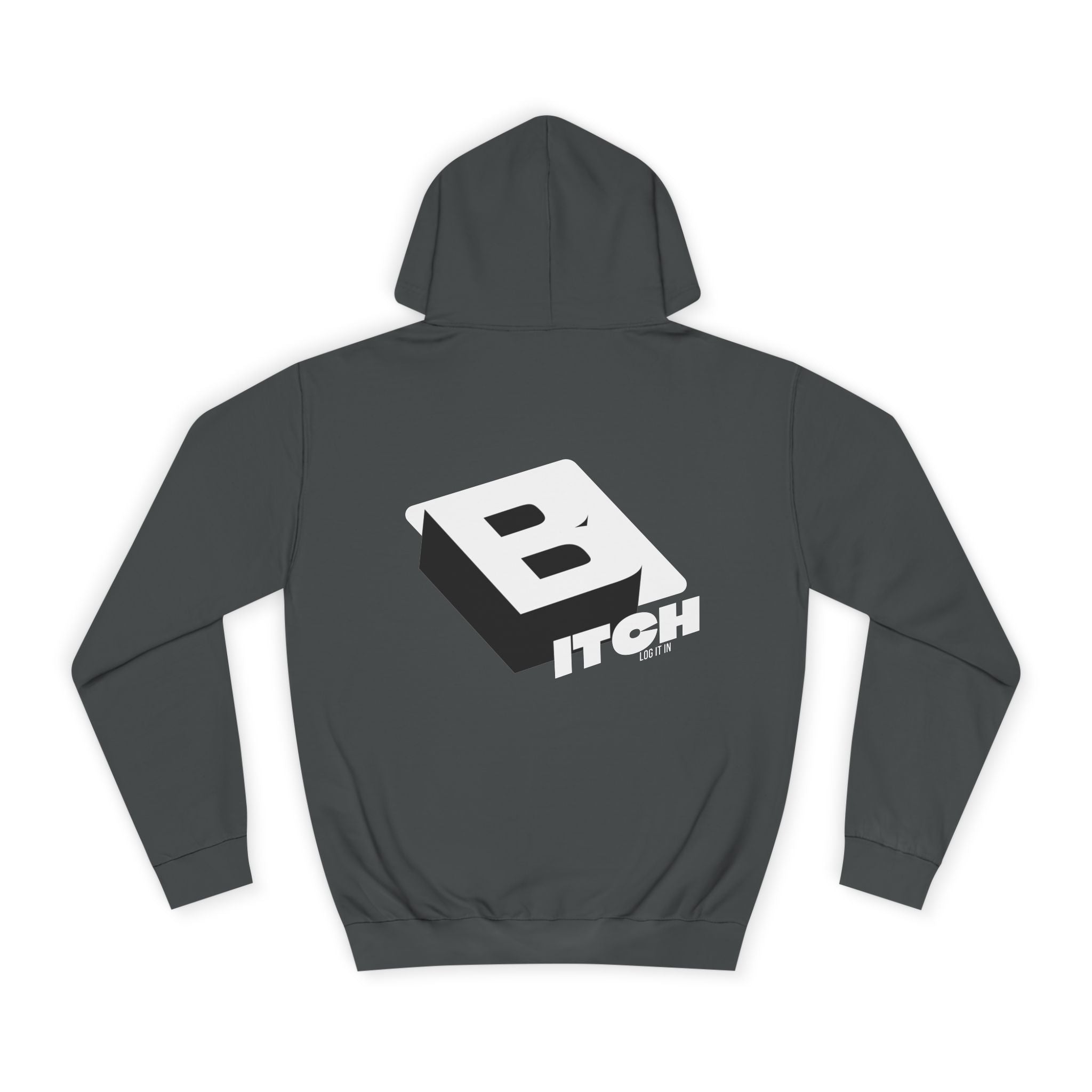 Unisex Hoodie with Bold Logo Design