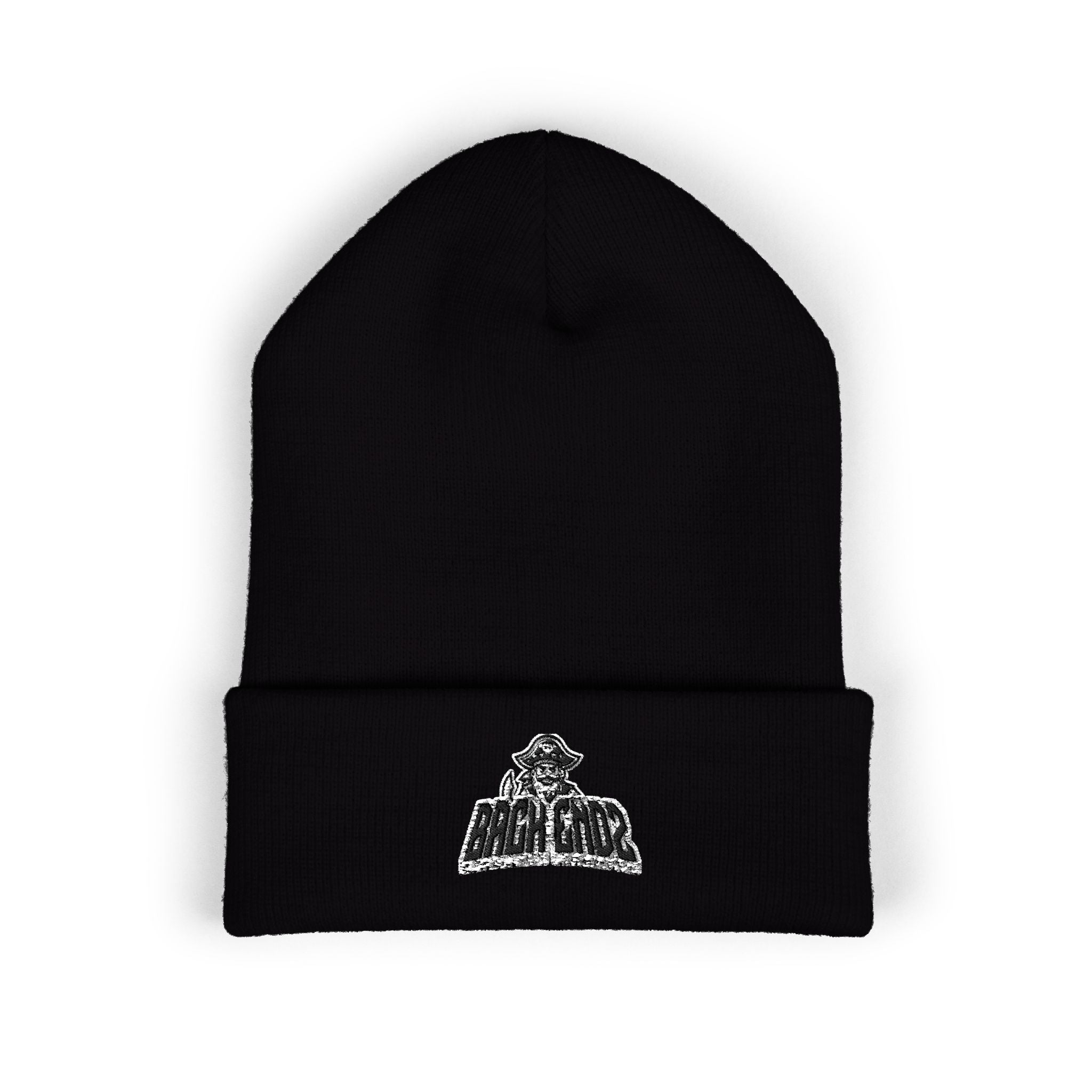 Embroidered 'Back Endz' Classic Cuffed Beanie — Cozy Streetwear Winter Hat