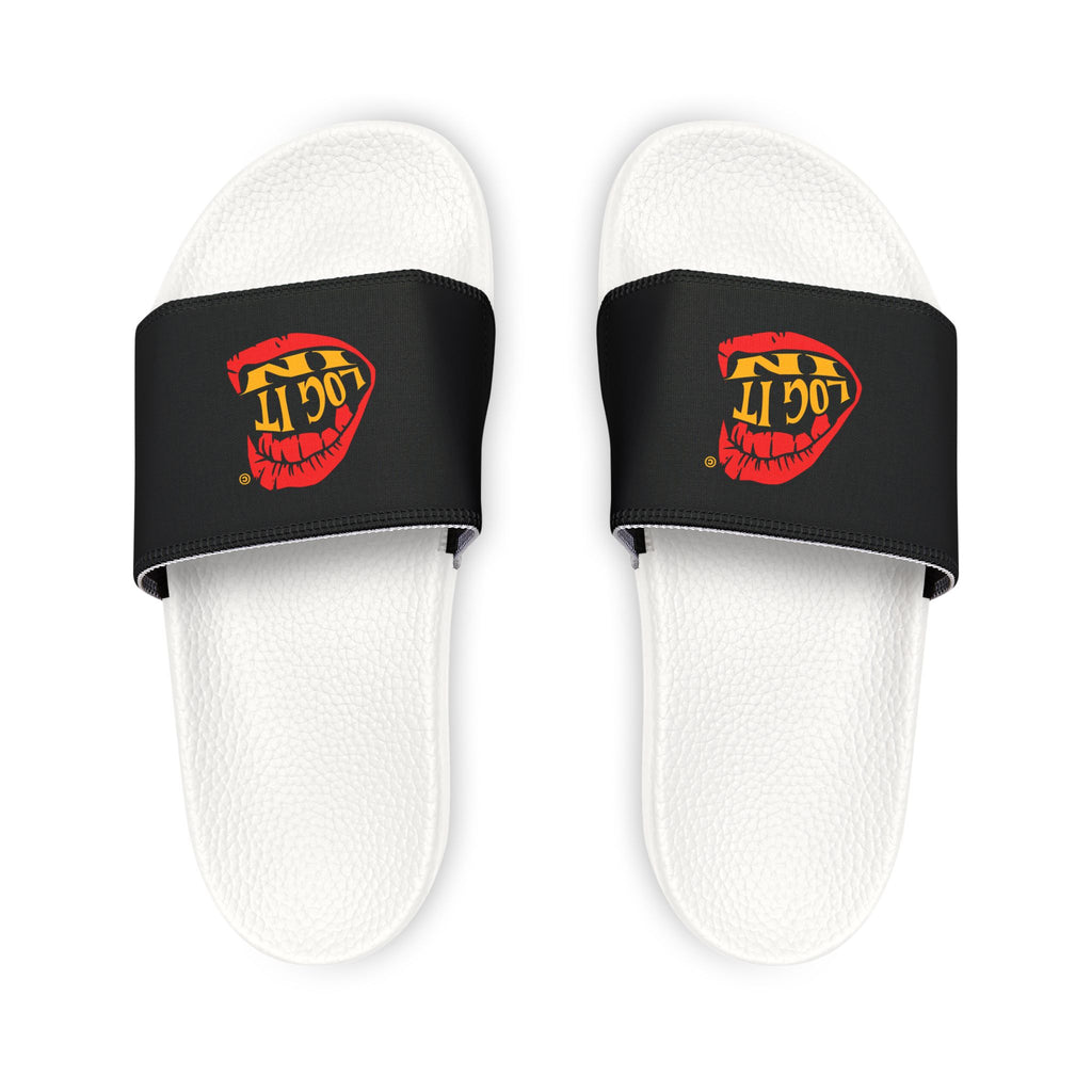 Women's Removable-Strap Slide Sandals — "Log it in" Comfort Slides