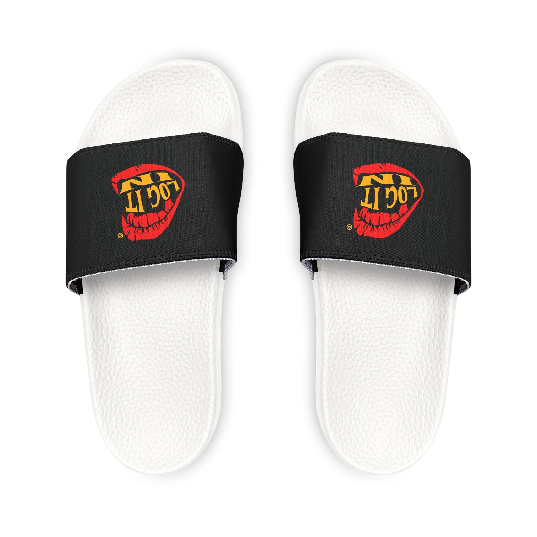 Women's Removable-Strap Slide Sandals — "Log it in" Comfort Slides