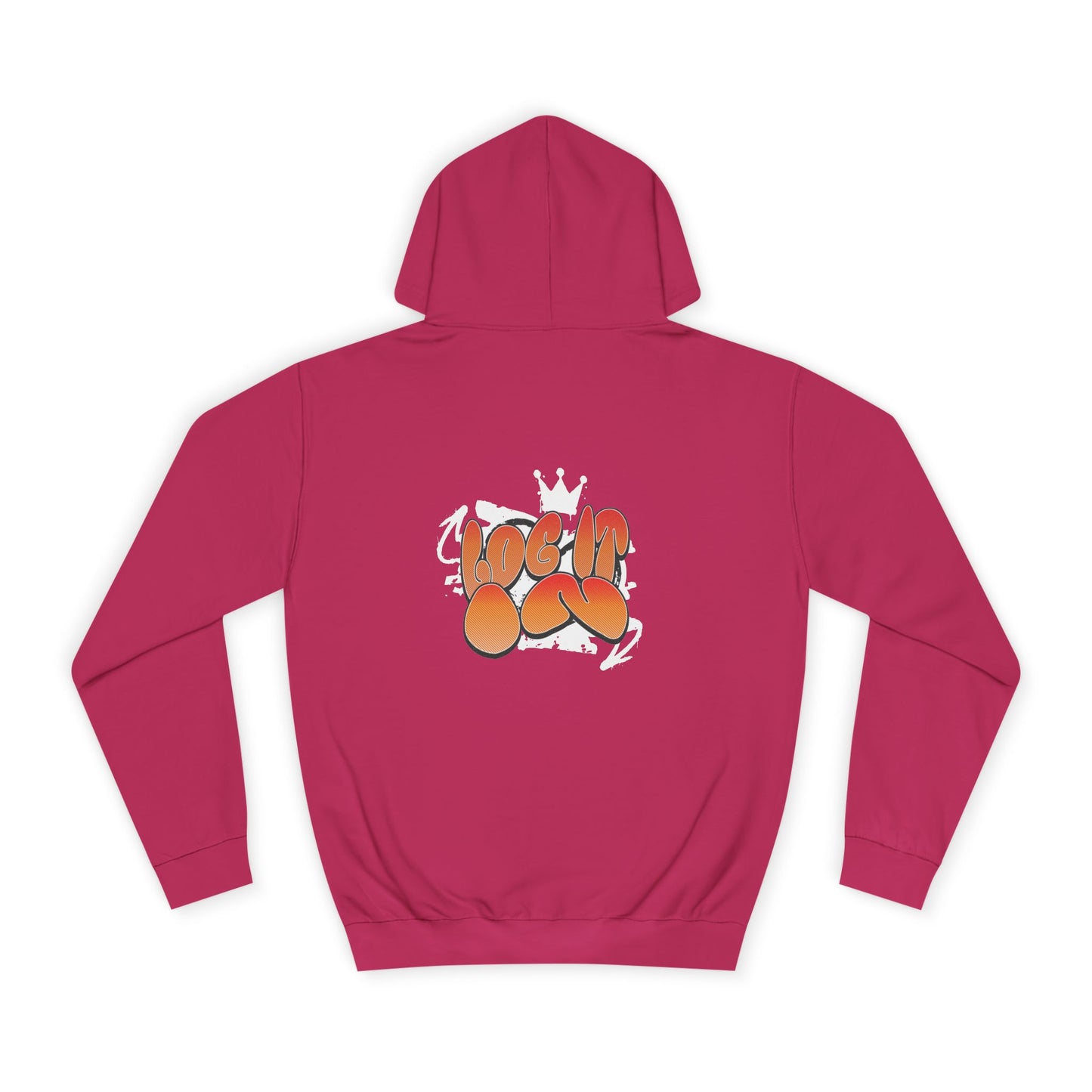 Vibrant Unisex Hoodie - 'Log In' Design