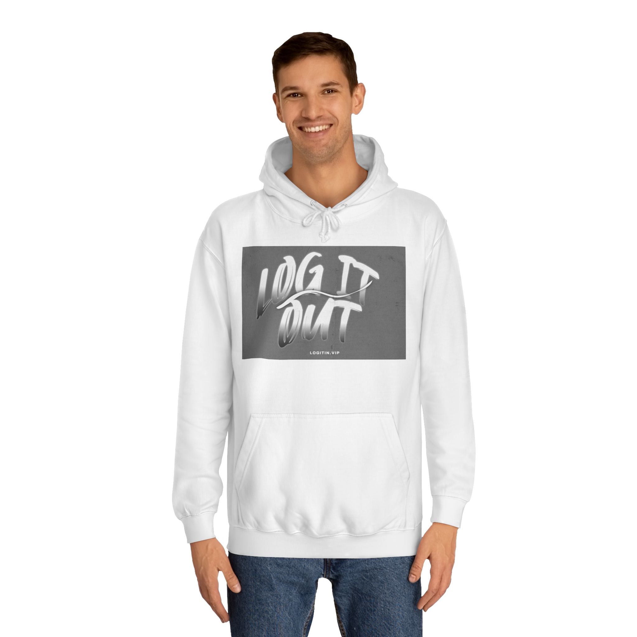 Stylish Unisex log it out Hoodie | Casual Wear, Trendy Design, Perfect Gift, Daily Comfort, College Apparel