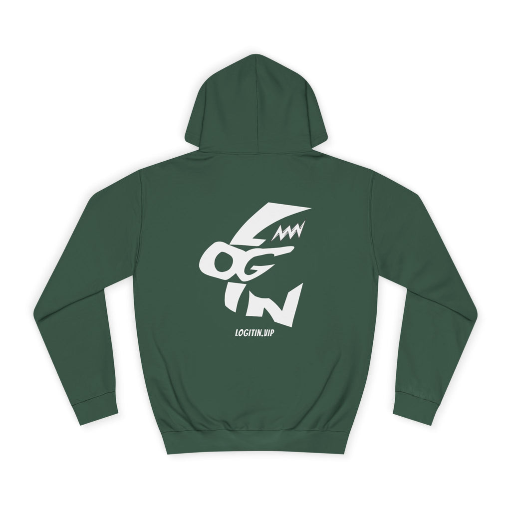 Minimalist Unisex Login Hoodie - Cozy Essential for Everyday Wear