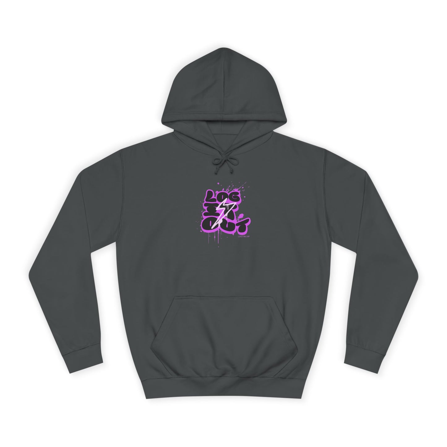 Unisex Hoodie - Log It Out Trendy Street Wear