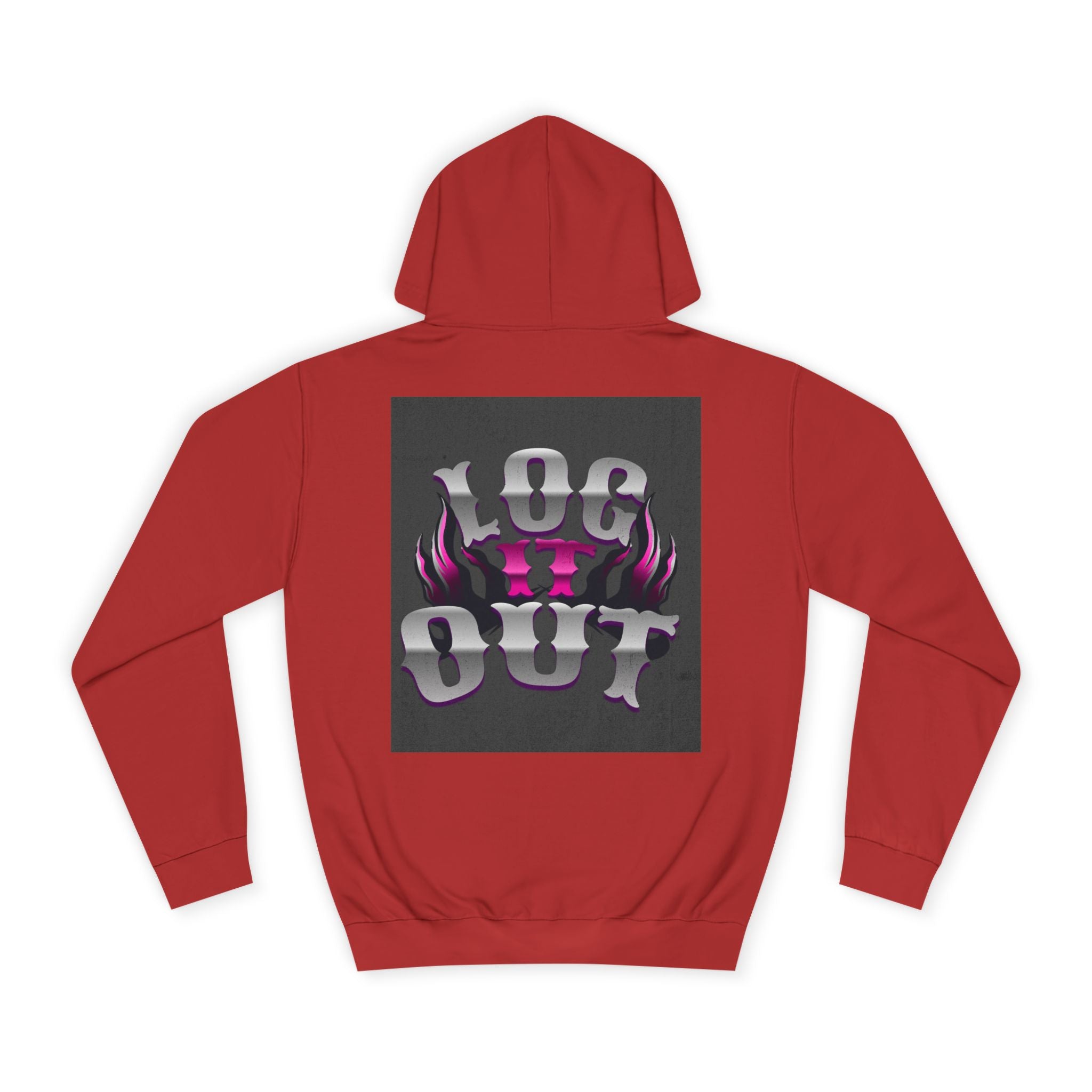 Cool Unisex Log it out Hoodie, Perfect for Any one, Trendy Custom Apparel, Casual Wear, Gift, Streetwear Style