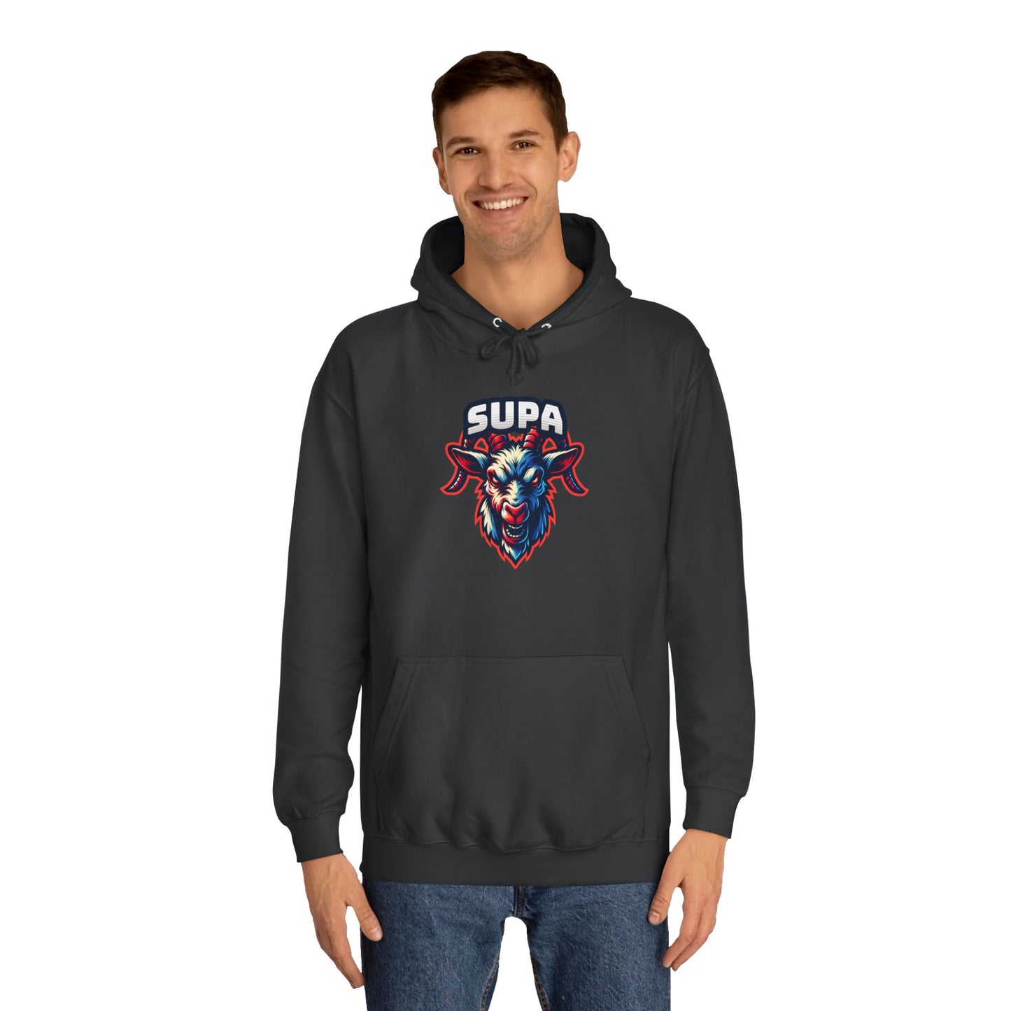 Supa Unisex Hoodie | Cool Gear, Graphic Sweatshirt, Gift, Casual Wear, Graphic Hoodie