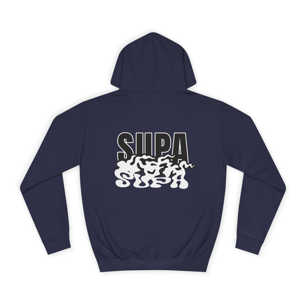 Trendy Unisex Hoodie with 'SUPA' Design | Casual Wear, Apparel, Street Style, Gift, Cozy Fashion