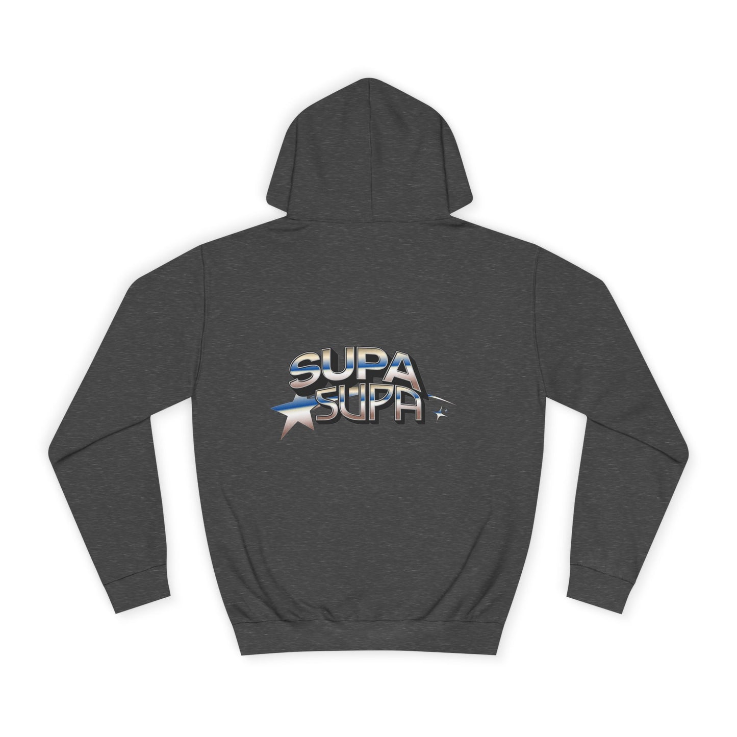 Unisex Hoodie with SUPA SUPA Design - Cozy Casual Wear, Perfect Gift, Events, Lounging