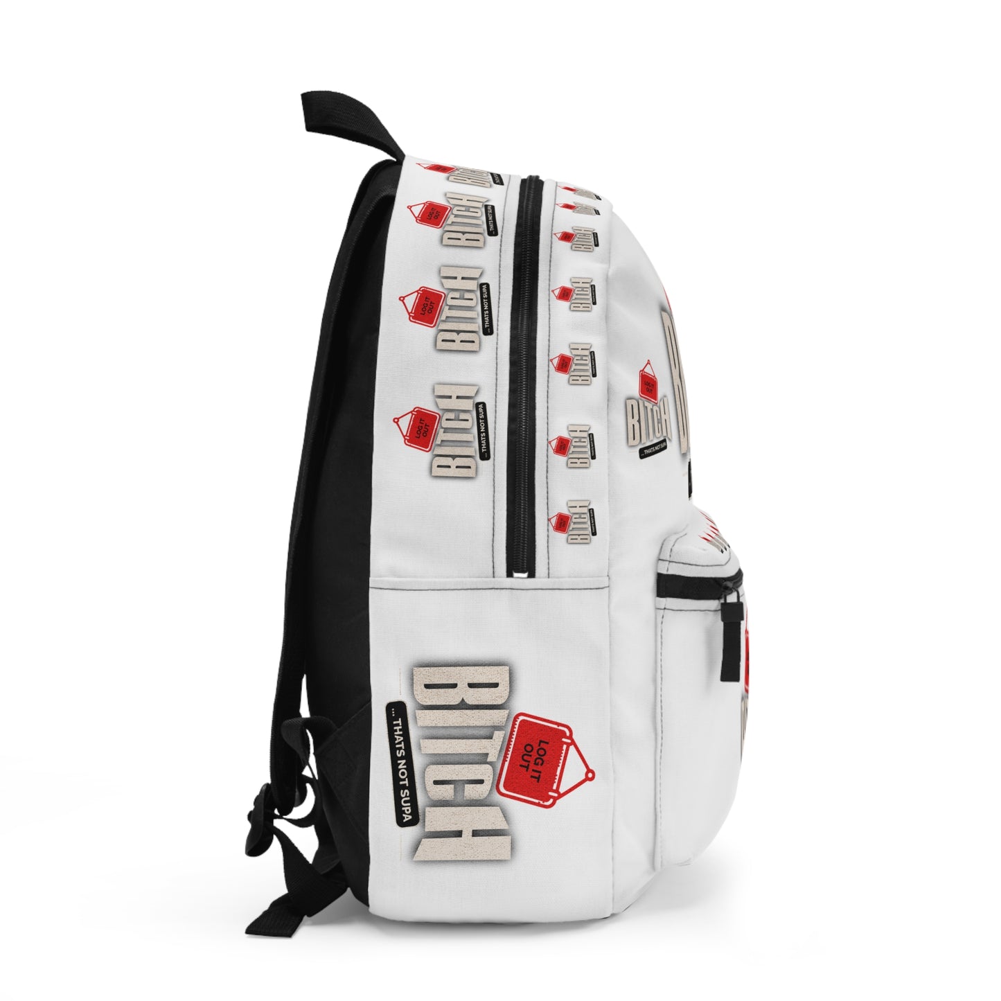 Backpack — 'Log It Out' Graphic School Backpack