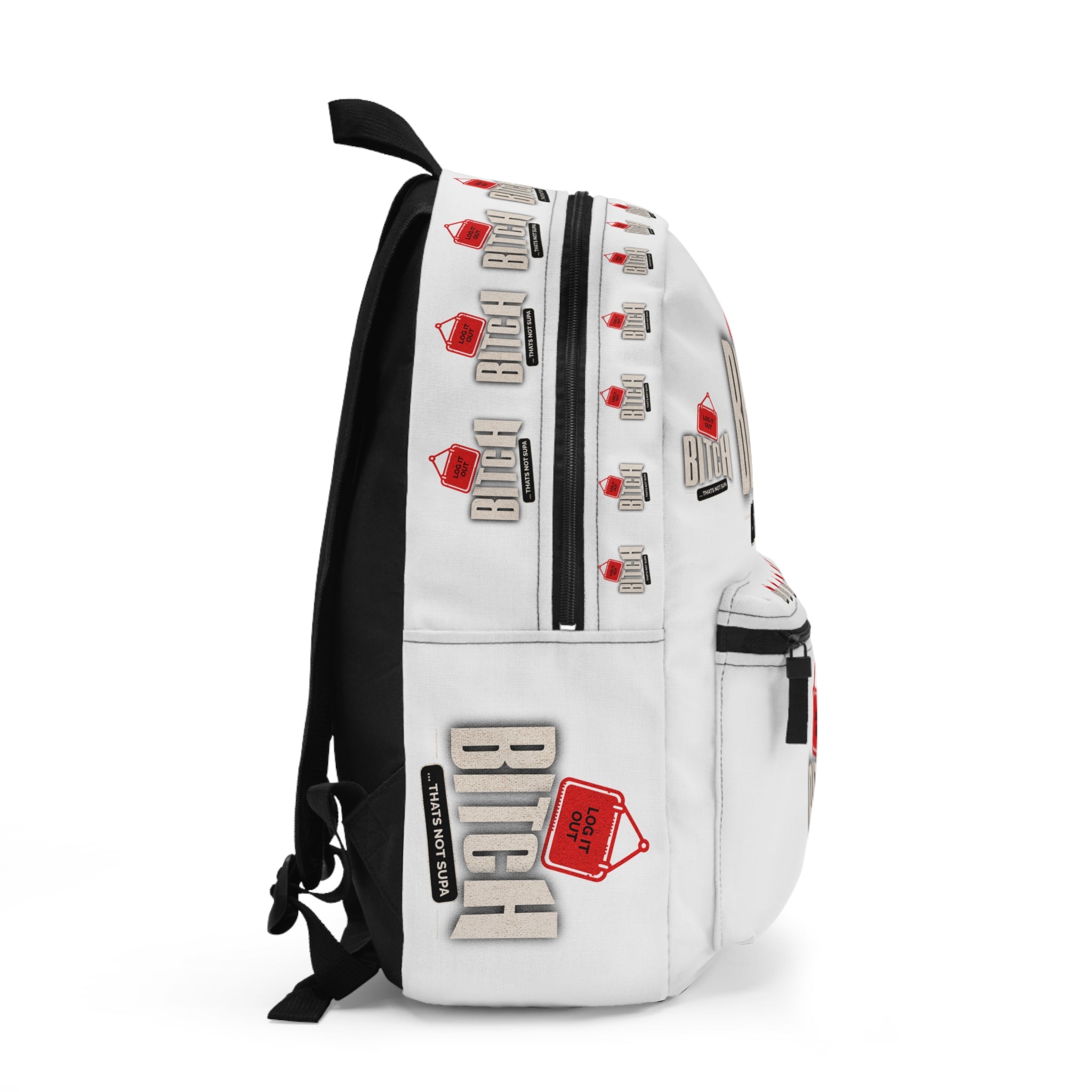 Backpack — 'Log It Out' Graphic School Backpack