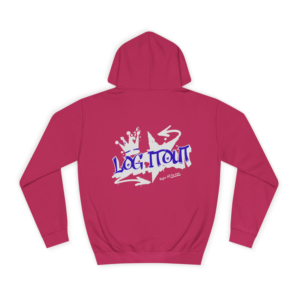 Casual Log it in Hoodie, Unisex Apparel, Trendy Wear, Cozy Street Style, Ideal Gift, Comfortable Fashion