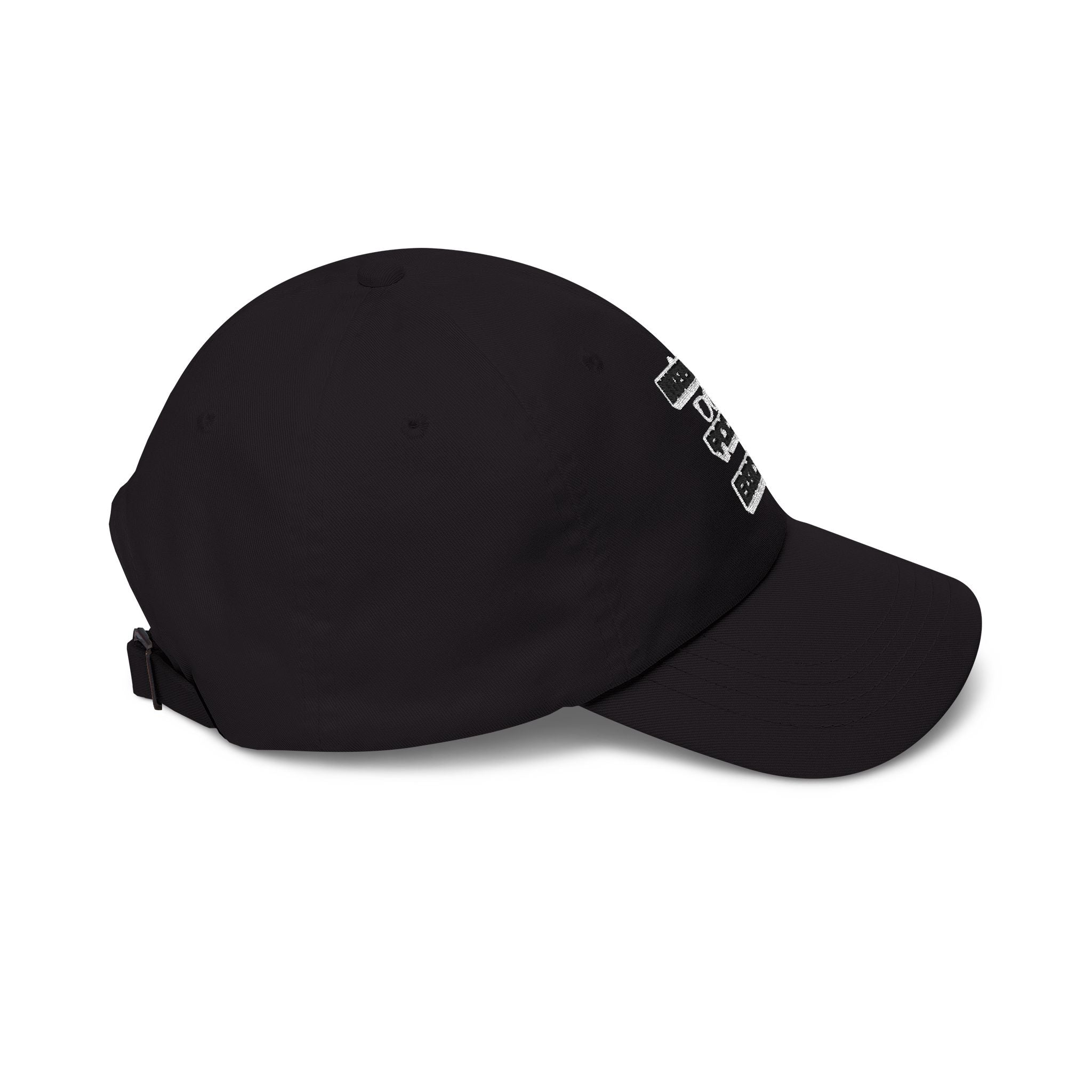 "Watch Your Back" Embroidered Retro Streetwear Hat