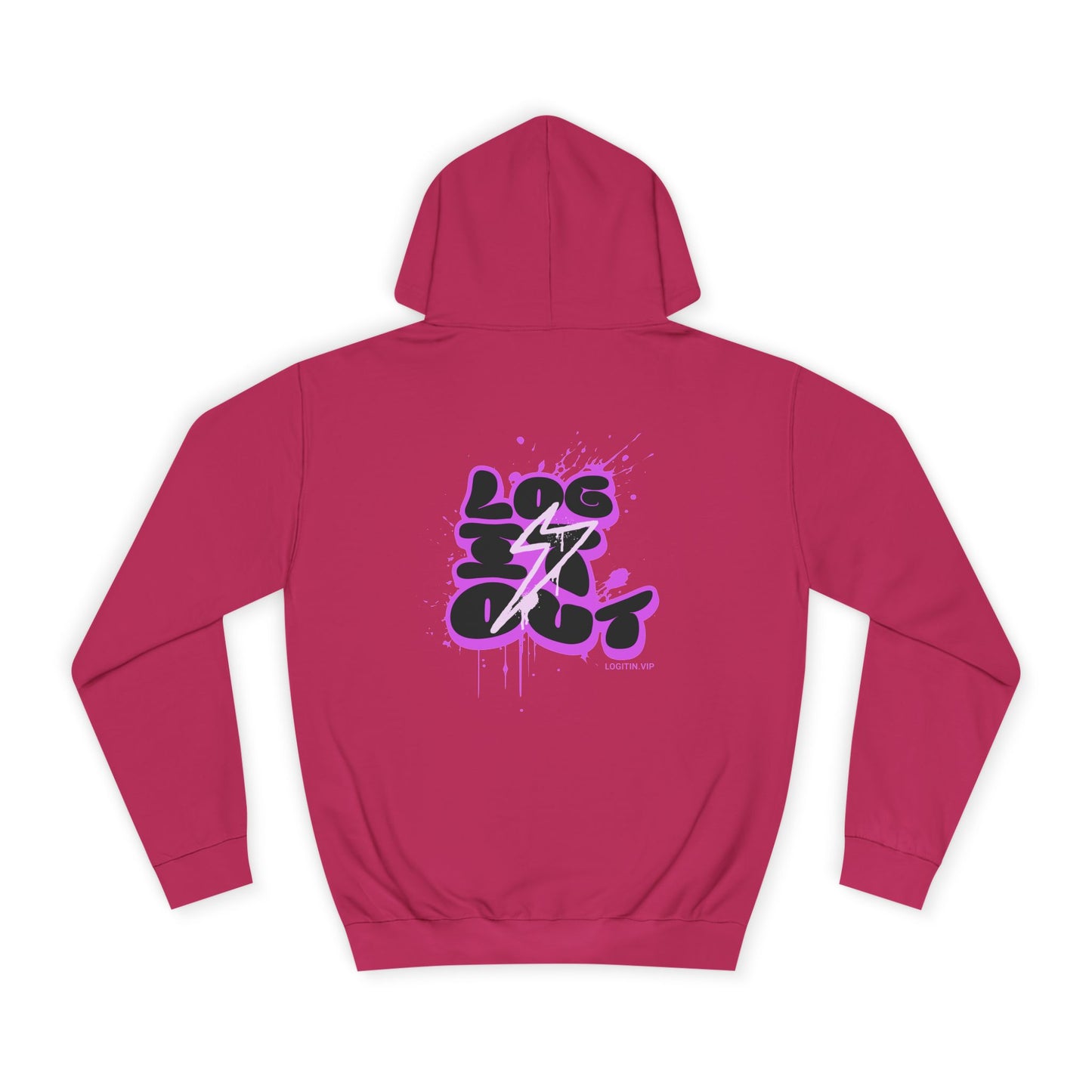 Unisex Hoodie - Log It Out Trendy Street Wear