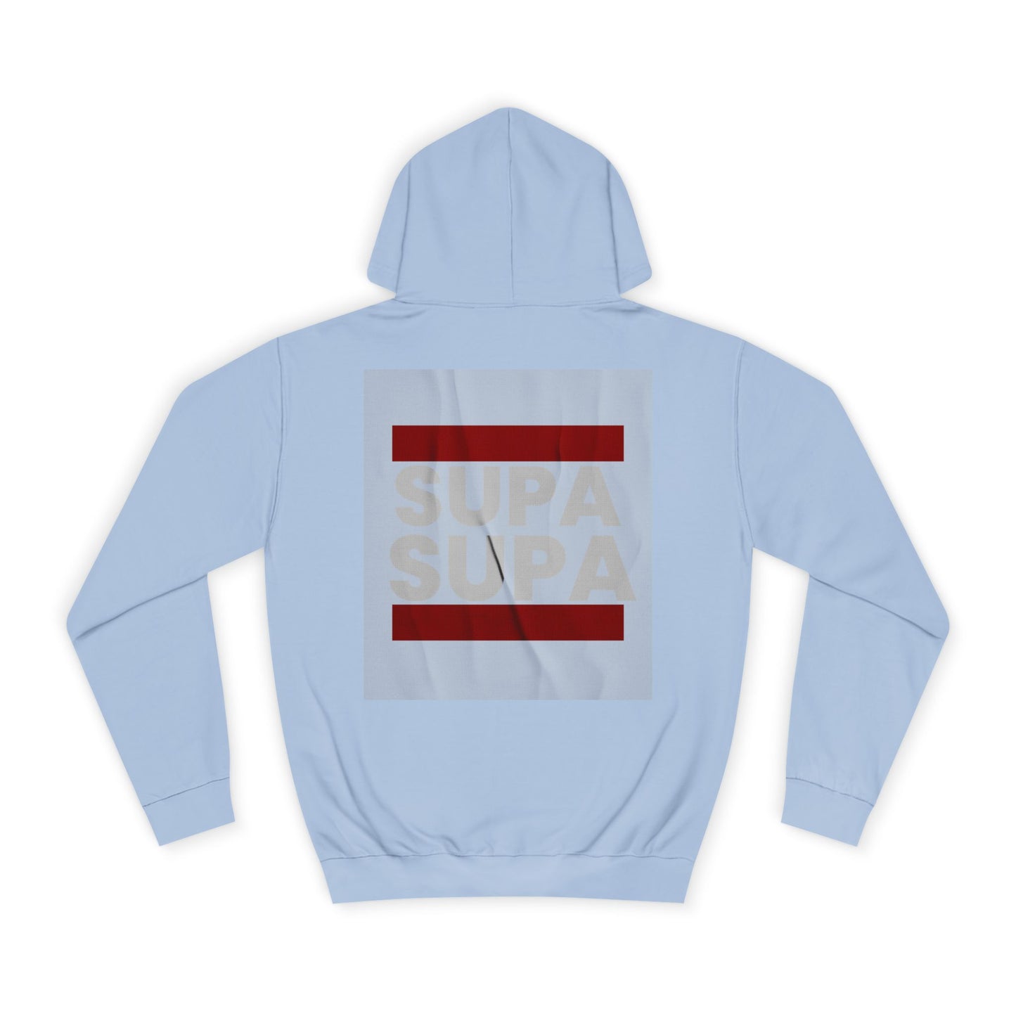 Unisex Hoodie with 'SUPA SUPA' Design, Cool Casual Wear, Perfect, Gifts for Graduates, Cozy Layering