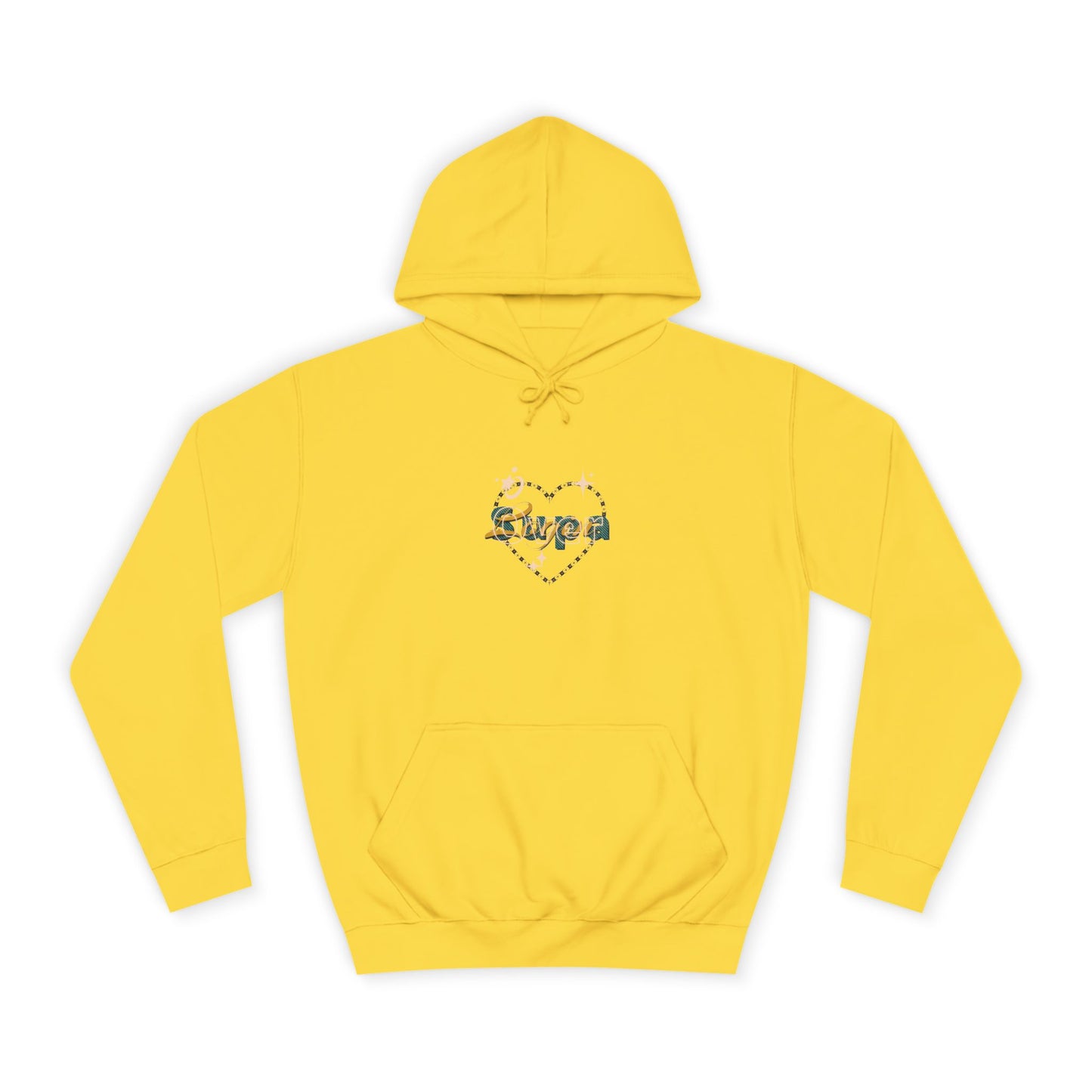 Charming Heart Hoodie with Floral Design, Unisex Casual Sweatshirt, Trendy Gift, Relaxed Wear, Unique Apparel