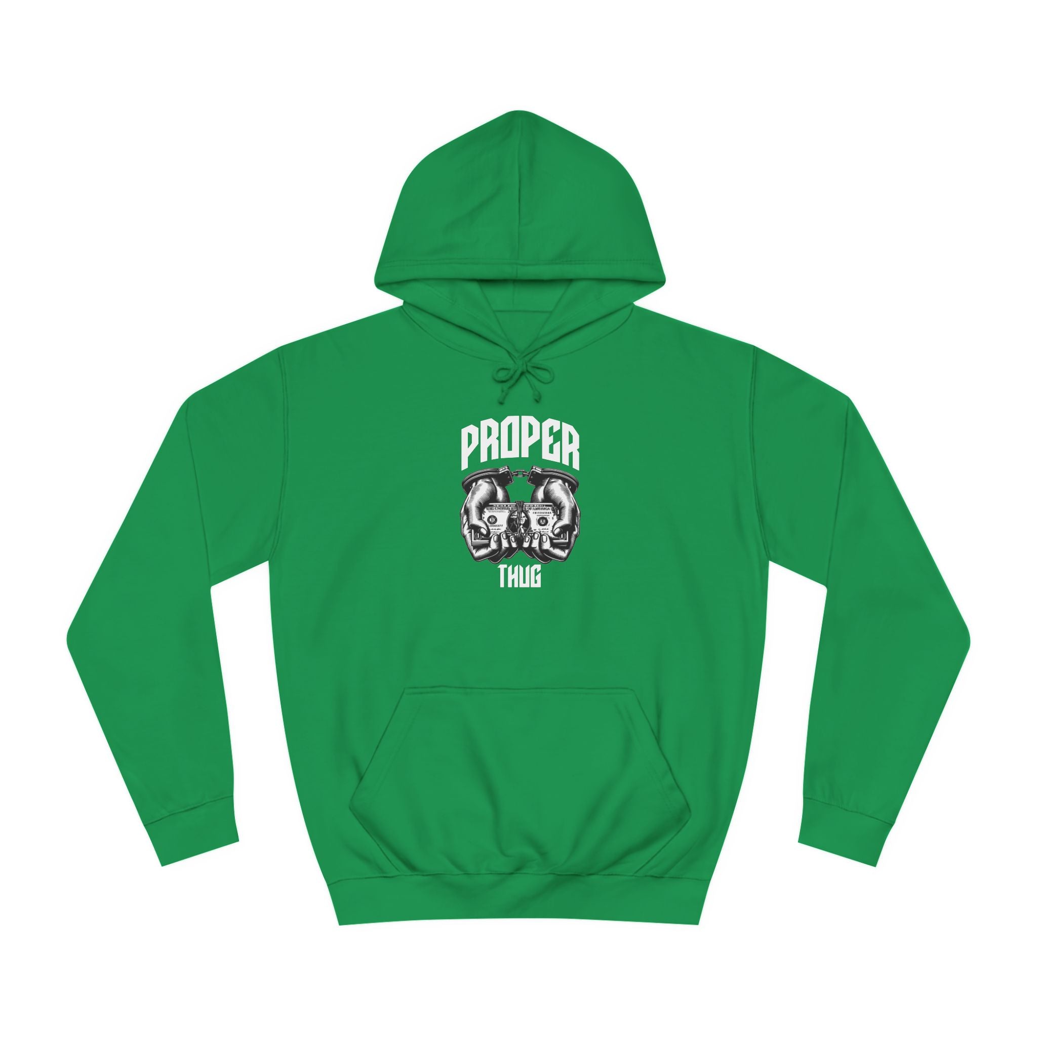 Unisex Hoodie - Proper Thug Design