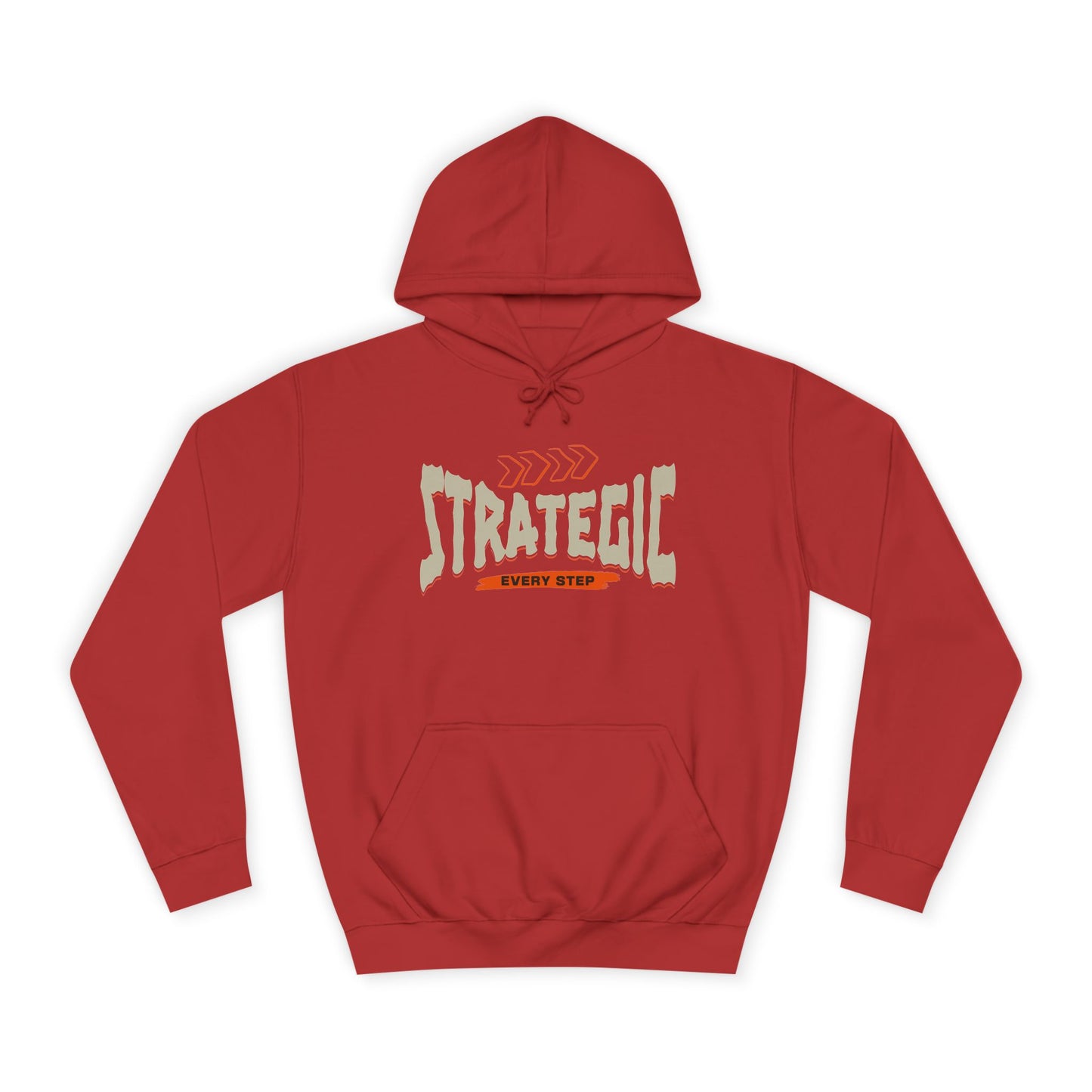 Strategic Unisex Hoodie - Every Step - Cozy Style for joints & Trendsetters