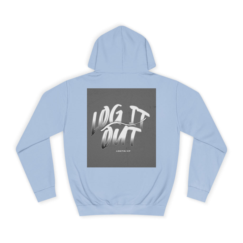 Stylish Unisex log it out Hoodie | Casual Wear, Trendy Design, Perfect Gift, Daily Comfort, College Apparel