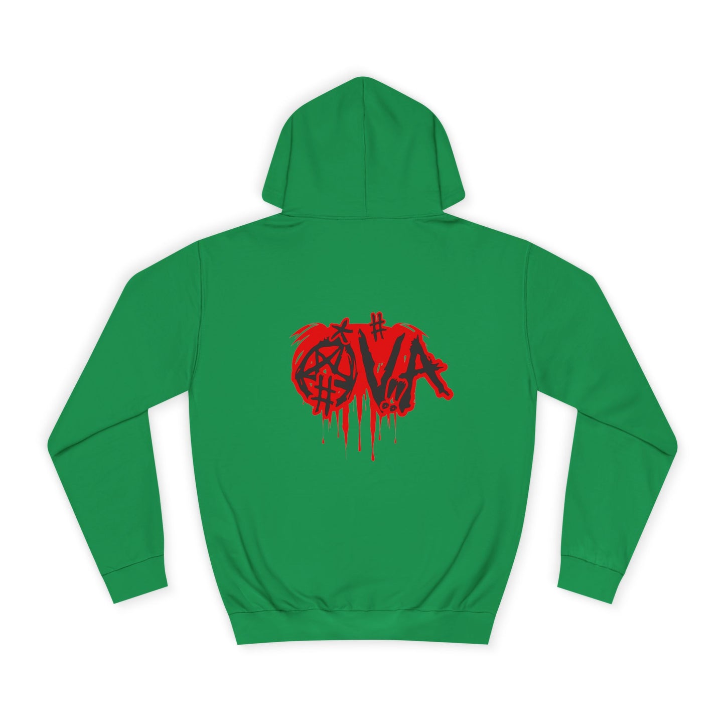 Edgy Unisex Hoodie with Graffiti-Style Print, Urban Streetwear, Apparel, Gift for any body, Casual Fashion