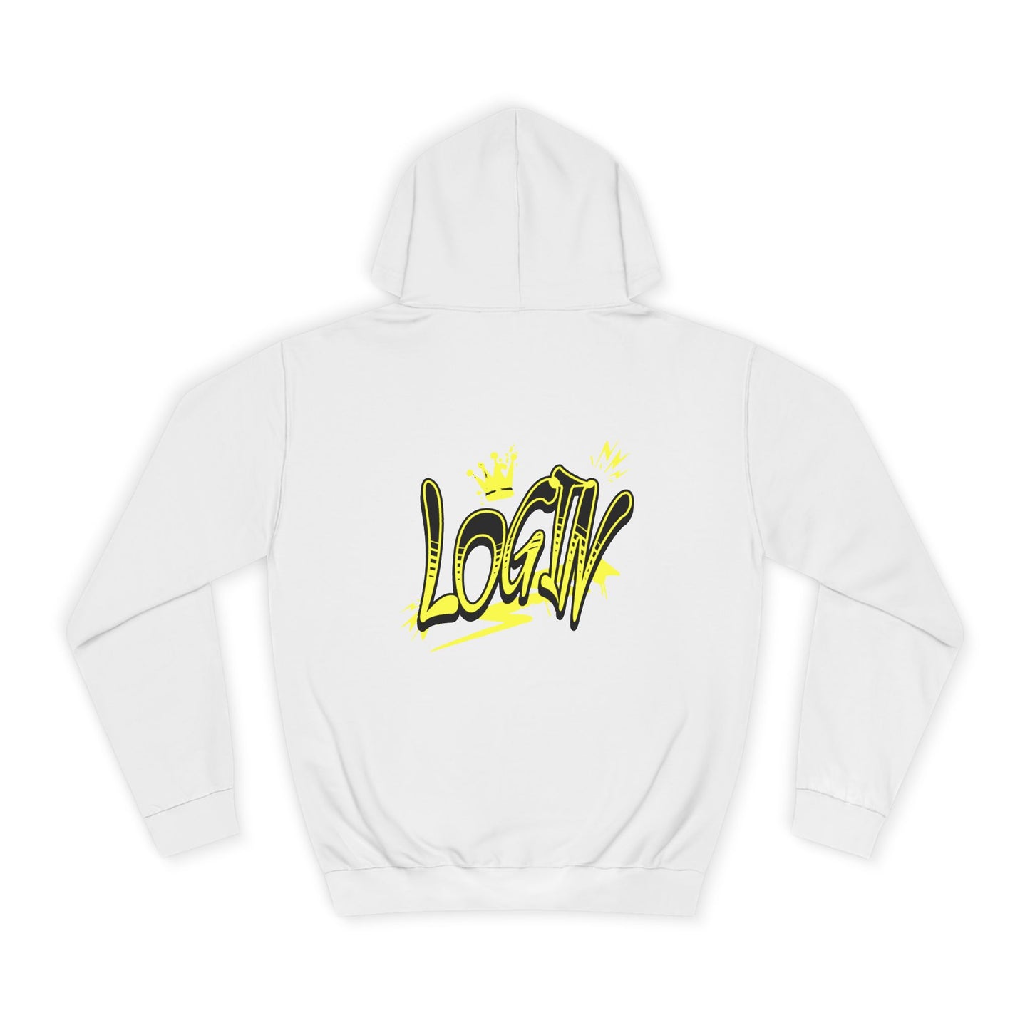 Unisex Hoodie - Bold 'LOGIN' Graphic