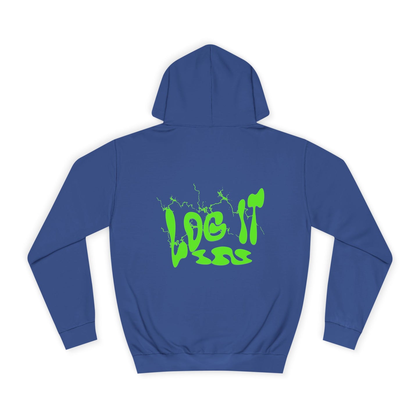 Unisex Hoodie with 'Log It in' Design, Cozy Casual Sweater for Trendy wear, Gift for Comfortable Everyday Wear