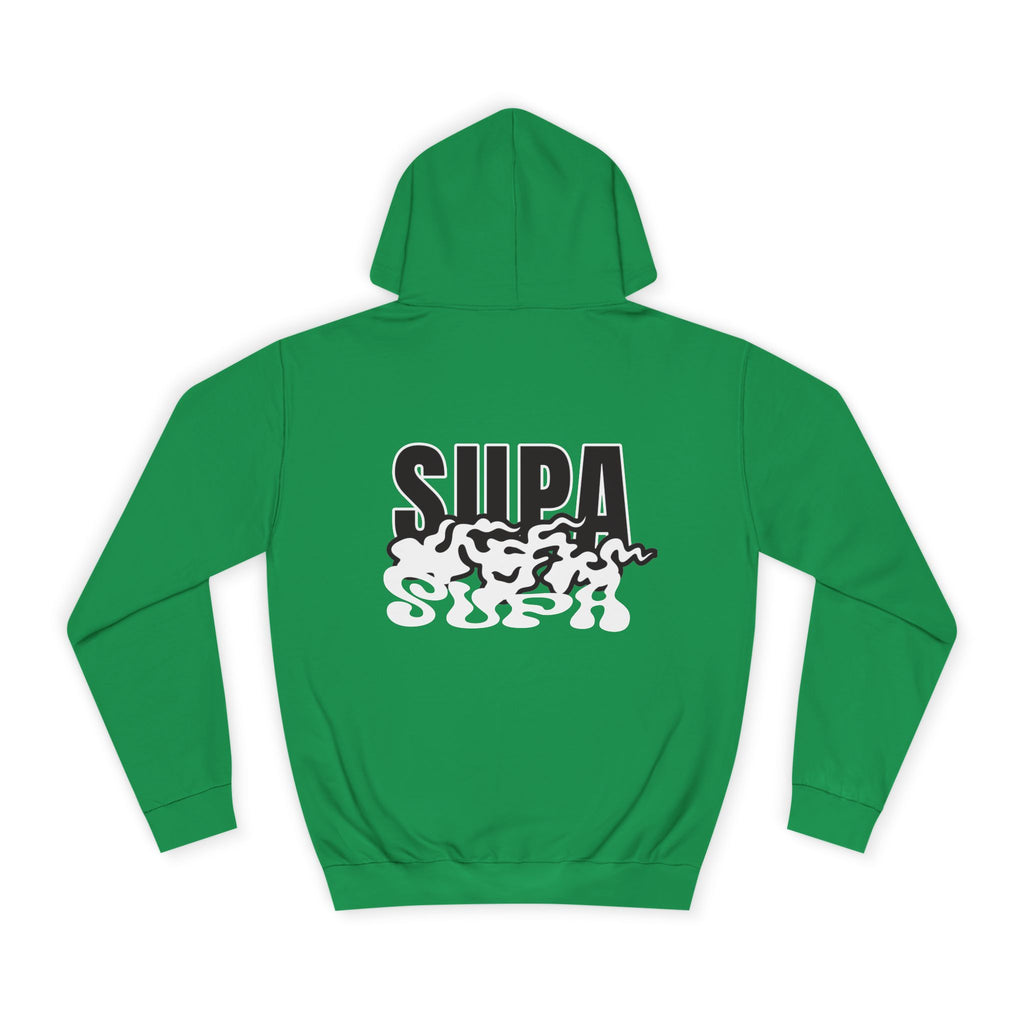 Trendy Unisex Hoodie with 'SUPA' Design | Casual Wear, Apparel, Street Style, Gift, Cozy Fashion