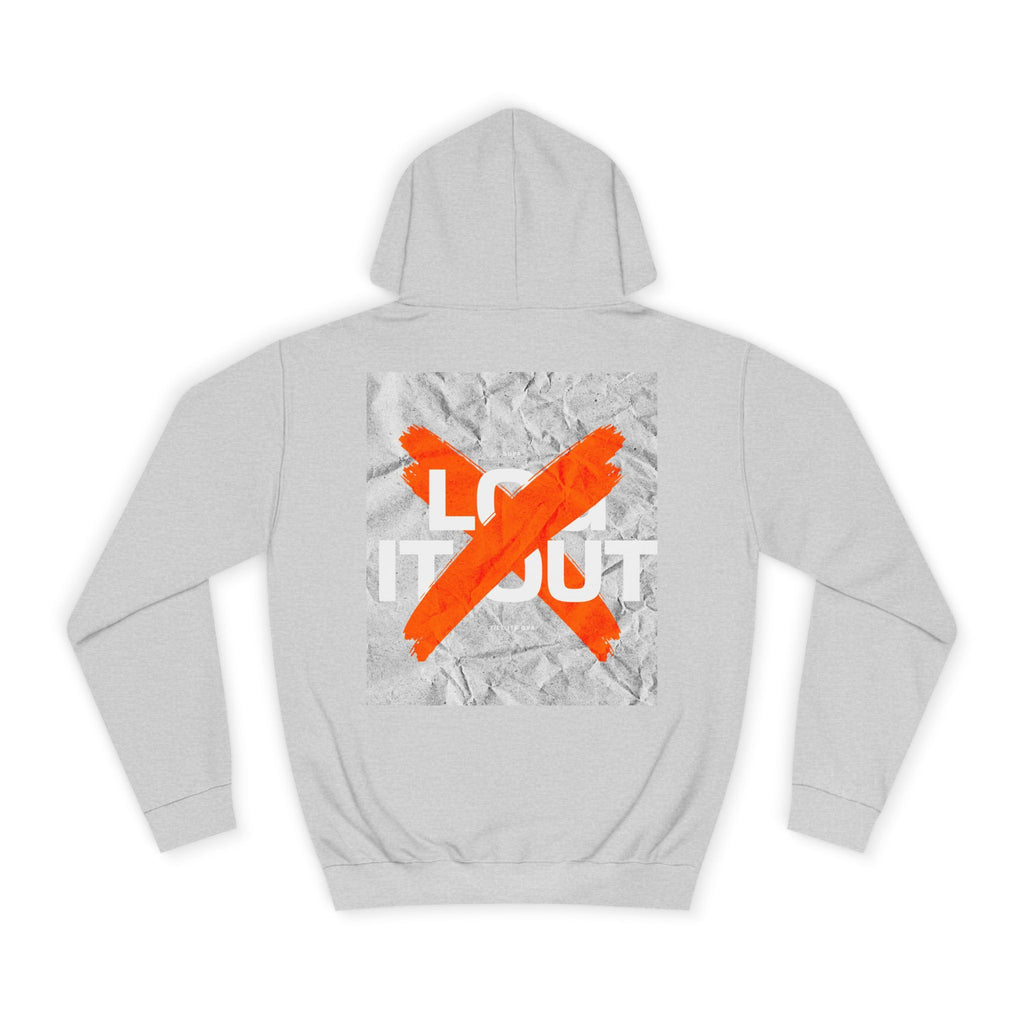 Trendy Unisex Hoodie - Stylish Graphic Sweatshirt, Casual Wear, Gifts, and Everyday Comfort - 'Log it Out' Design