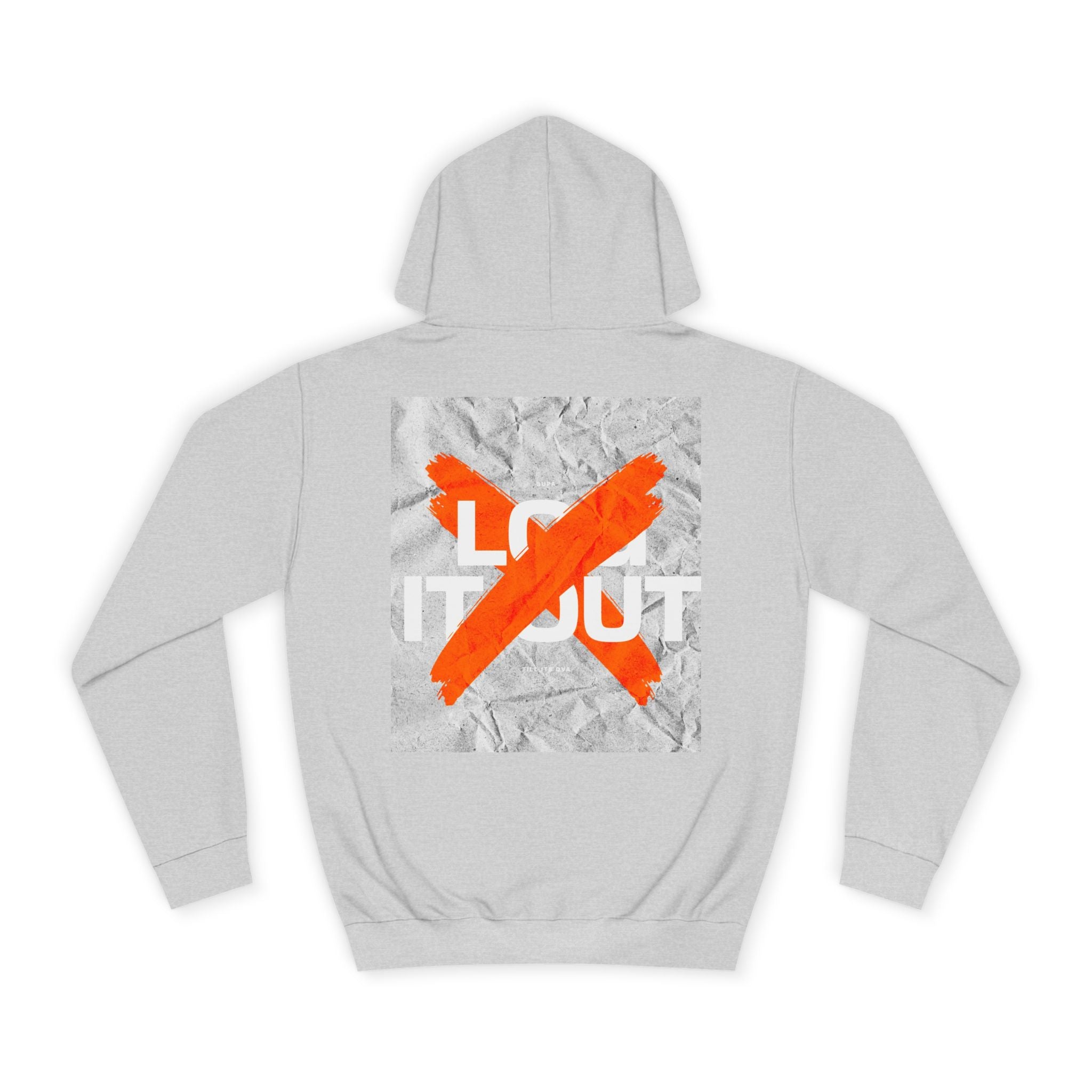 Trendy Unisex Hoodie - Stylish Graphic Sweatshirt, Casual Wear, Gifts, and Everyday Comfort - 'Log it Out' Design