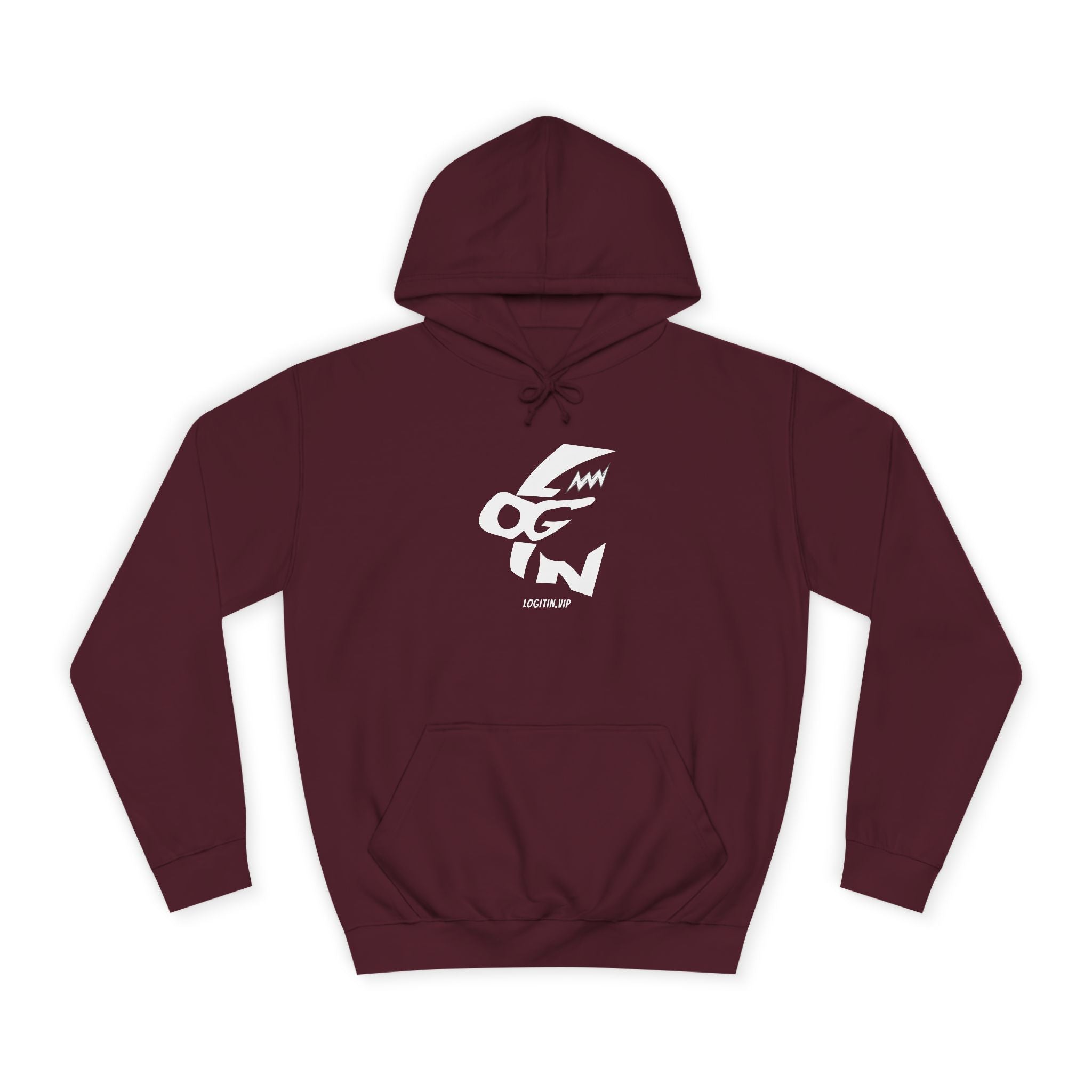 Minimalist Unisex Login Hoodie - Cozy Essential for Everyday Wear