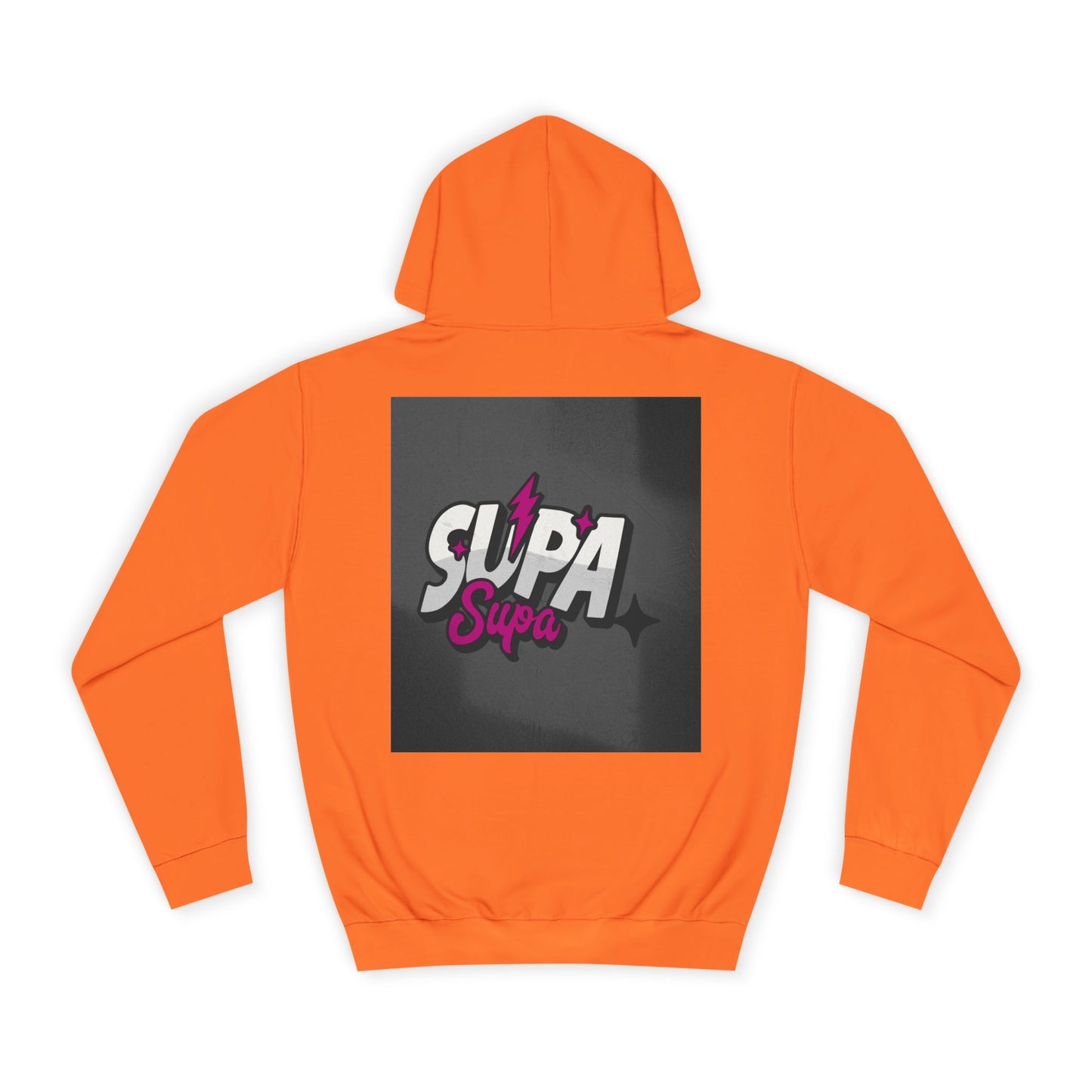 Trendy Unisex Hoodie with Fun 'Supa' Design, Cozy Streetwear, Perfect for Students, Gifts,