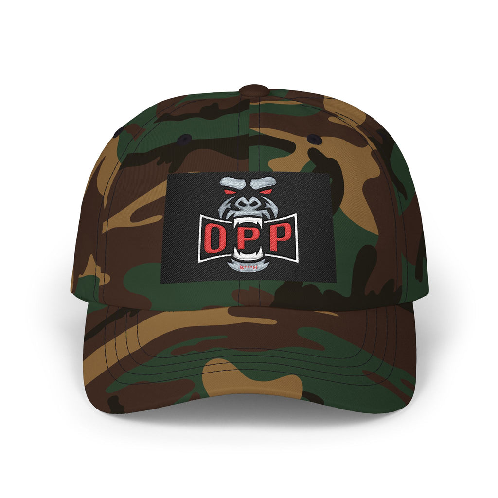 OPP Bulldog Embroidered Cap — Vintage Streetwear Baseball Hat