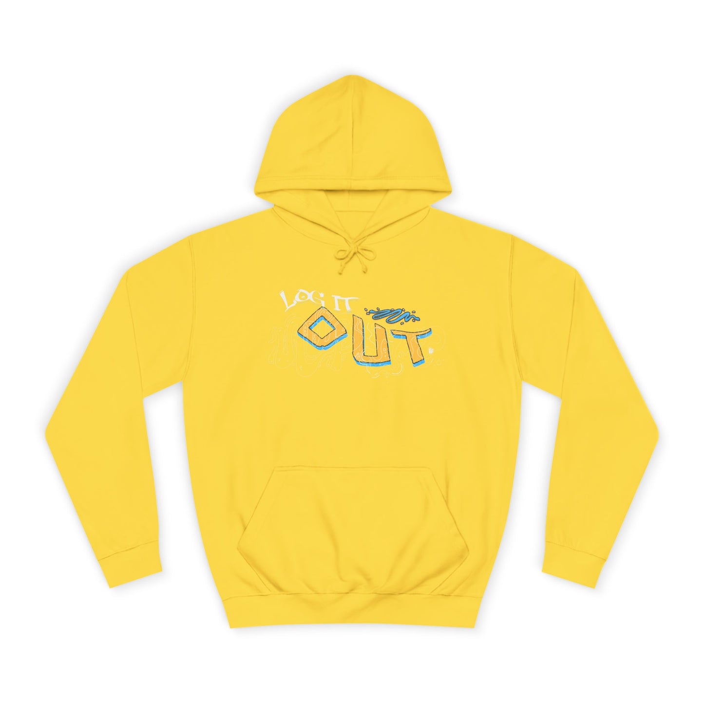 Unisex Log it out Hoodie - Stylish Casual wear, Perfect Gifts, Days Out, Summer Events, Coziness & Trendy Vibes